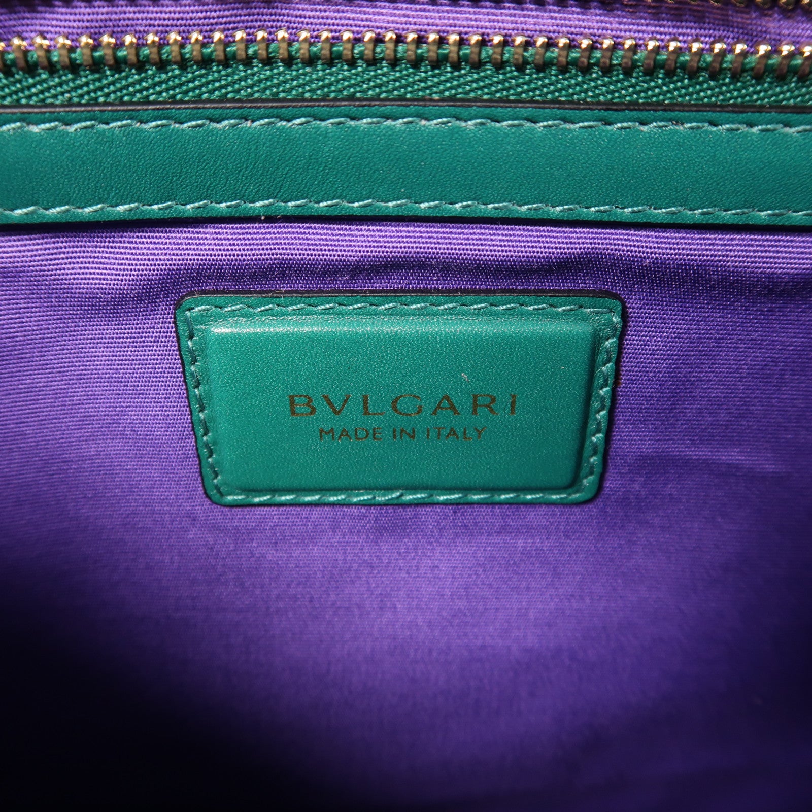 BVLGARI 牛皮皮革Serpenti Forever金扣鏈帶肩背袋