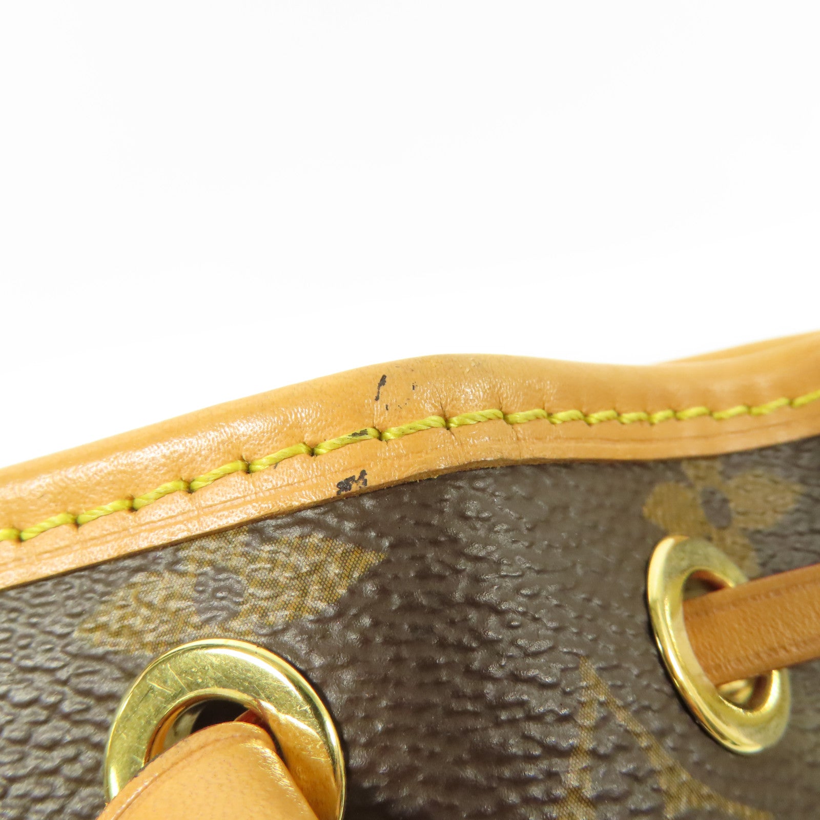 LOUIS VUITTON Monogram Nano Noe金扣手挽肩背兩用袋