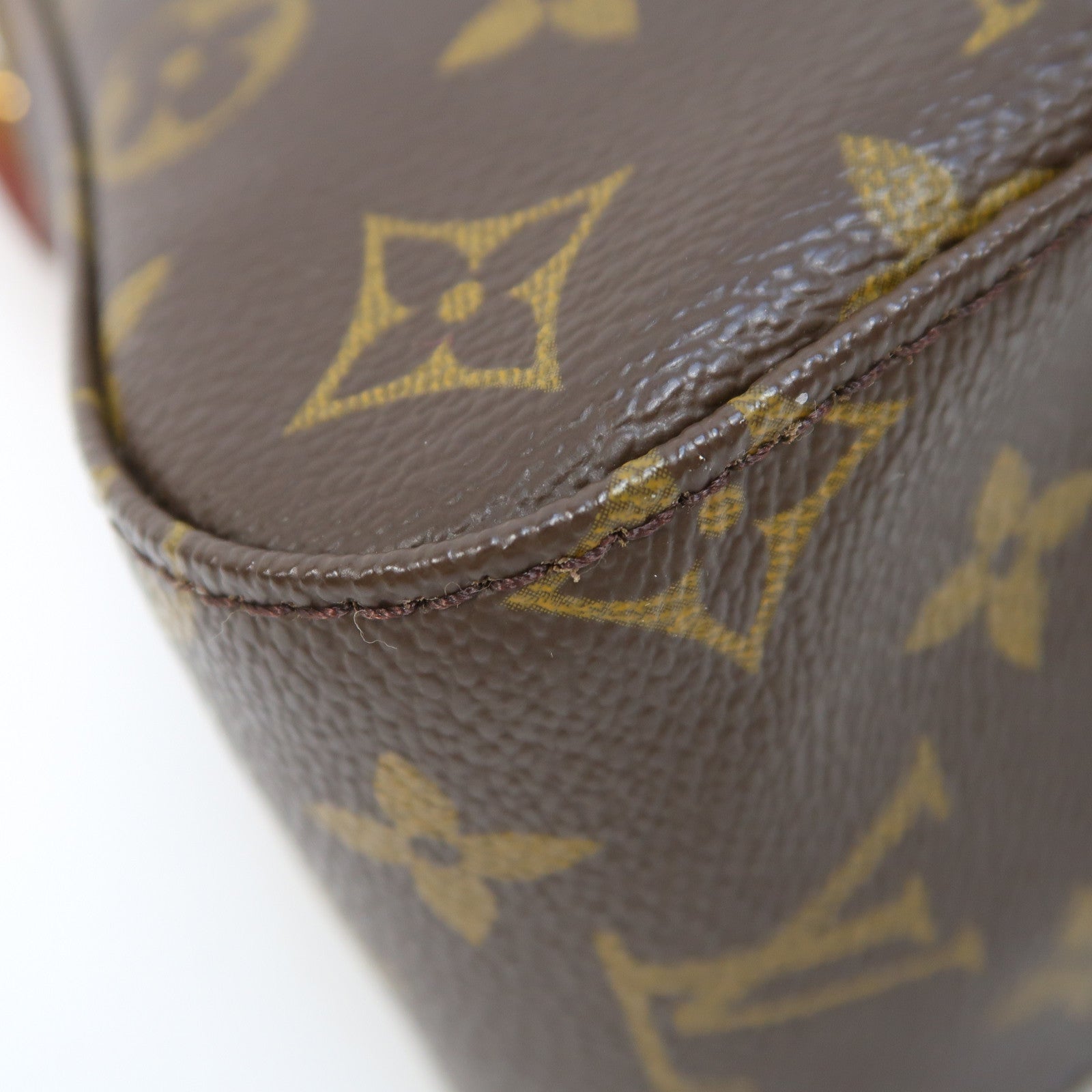 LOUIS VUITTON Monogram Mini Looping金扣肩背袋啡色