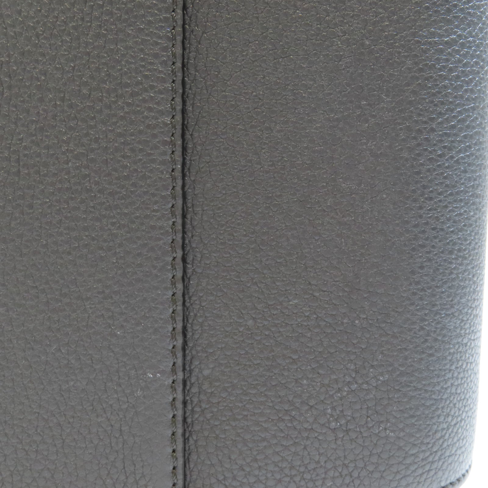 LOEWE 牛皮皮革Hammock銀扣手挽肩背兩用袋灰色