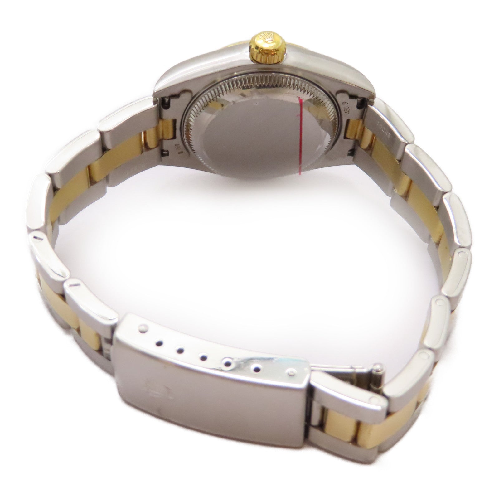 ROLEX Datejust 18K黃金/不鏽鋼自動機芯手錶白色