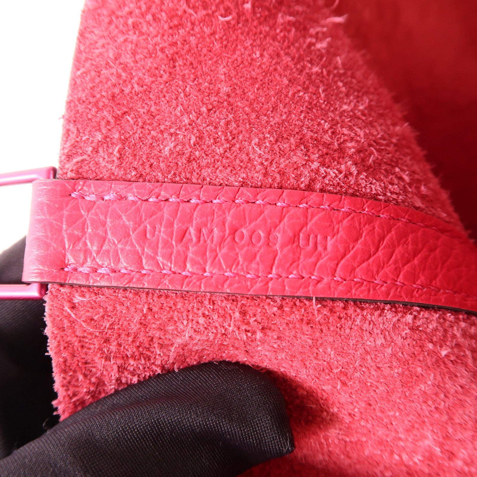 HERMES Clemence皮革Picotin PM Monochrome手挽袋Rose Mexico