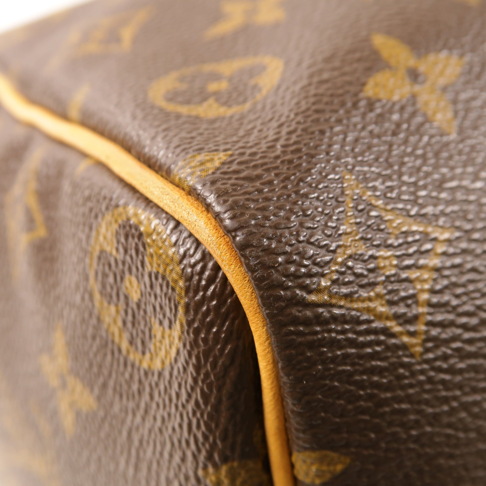 LOUIS VUITTON **【激減優惠】Monogram Speedy 35金扣手挽袋啡色