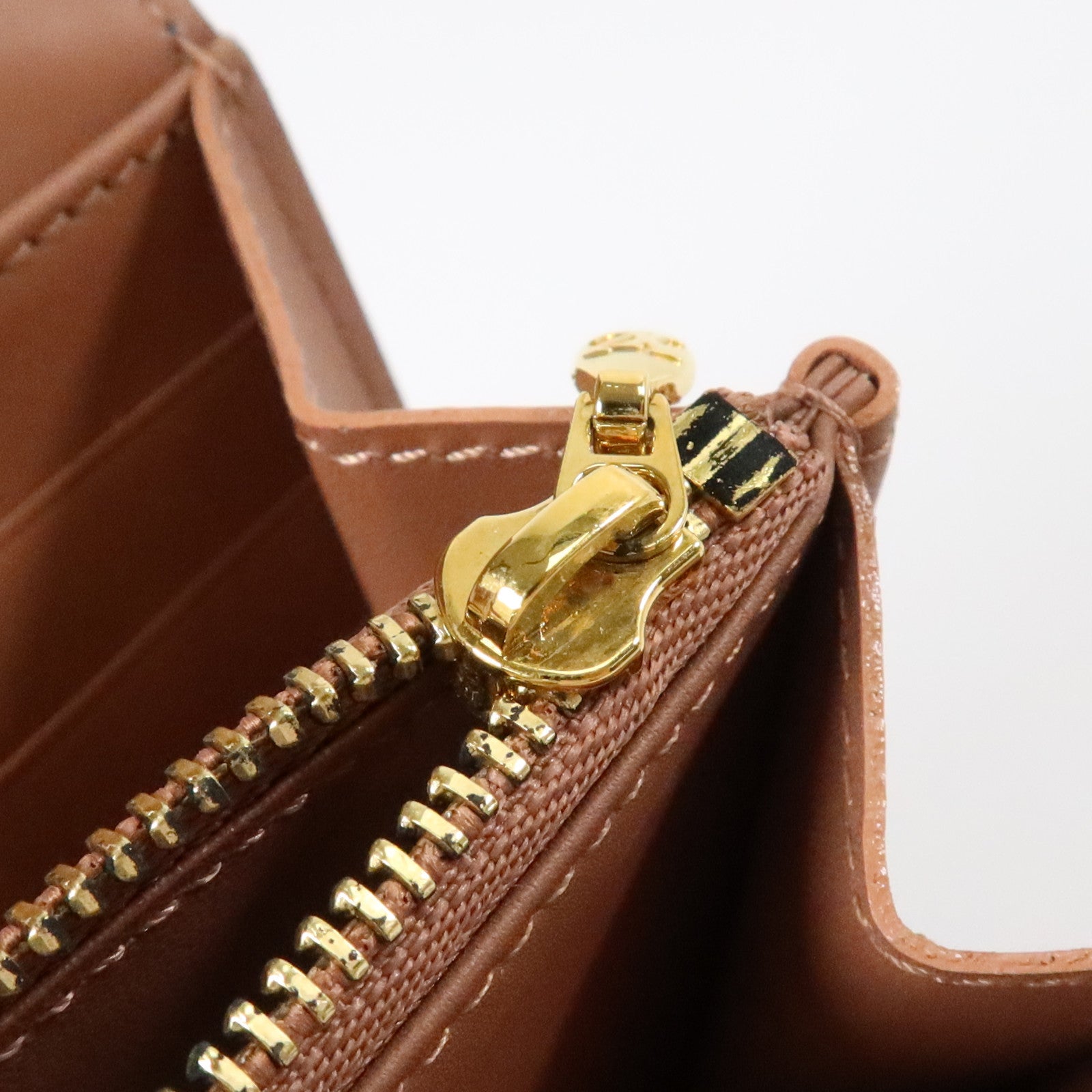 LOUIS VUITTON Monogram Vernis Sarah Long Wallet金扣長錢包