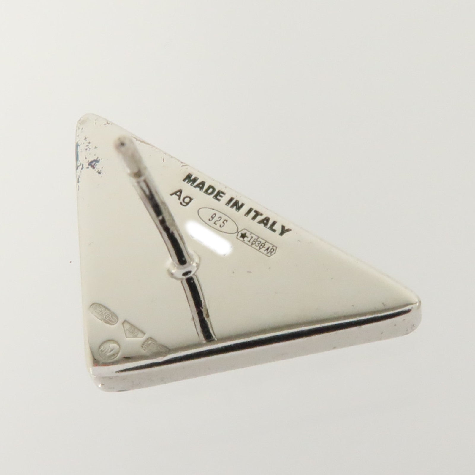 PRADA 925純銀/琺瑯Earrings耳環