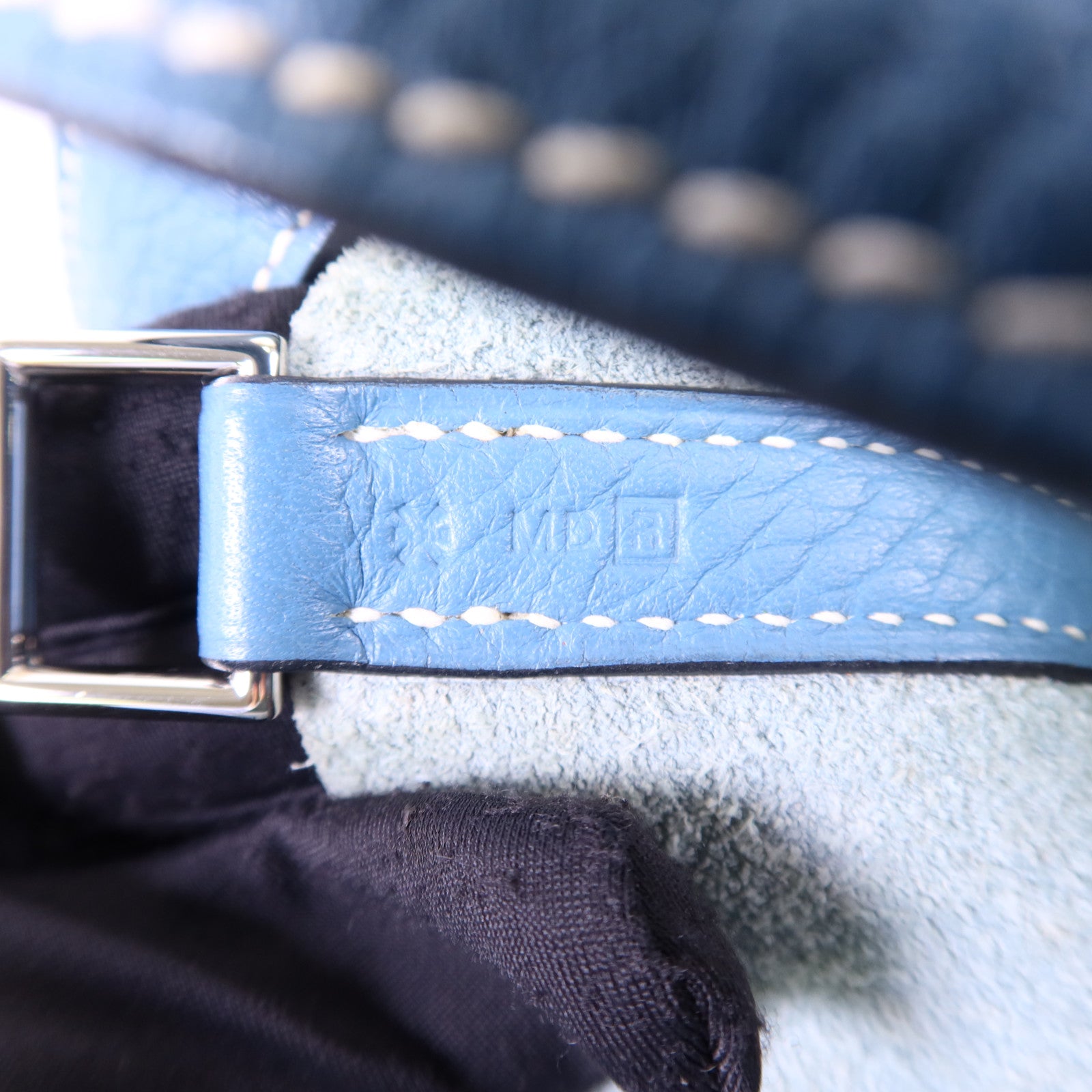 HERMES Clemence皮革Picotin PM銀扣手挽袋