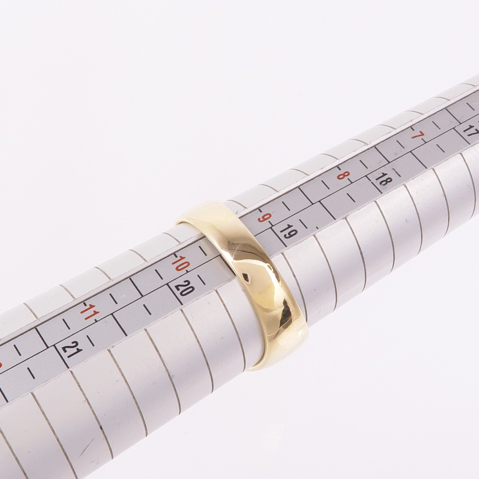 JEWELRY 18K黃金Ruby紅寶石Diamond Ring鑽石戒指US#9.25