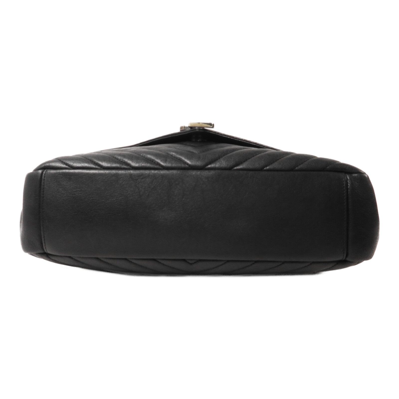 SAINT LAURENT 牛皮皮革College Large鏈帶手挽肩背兩用袋