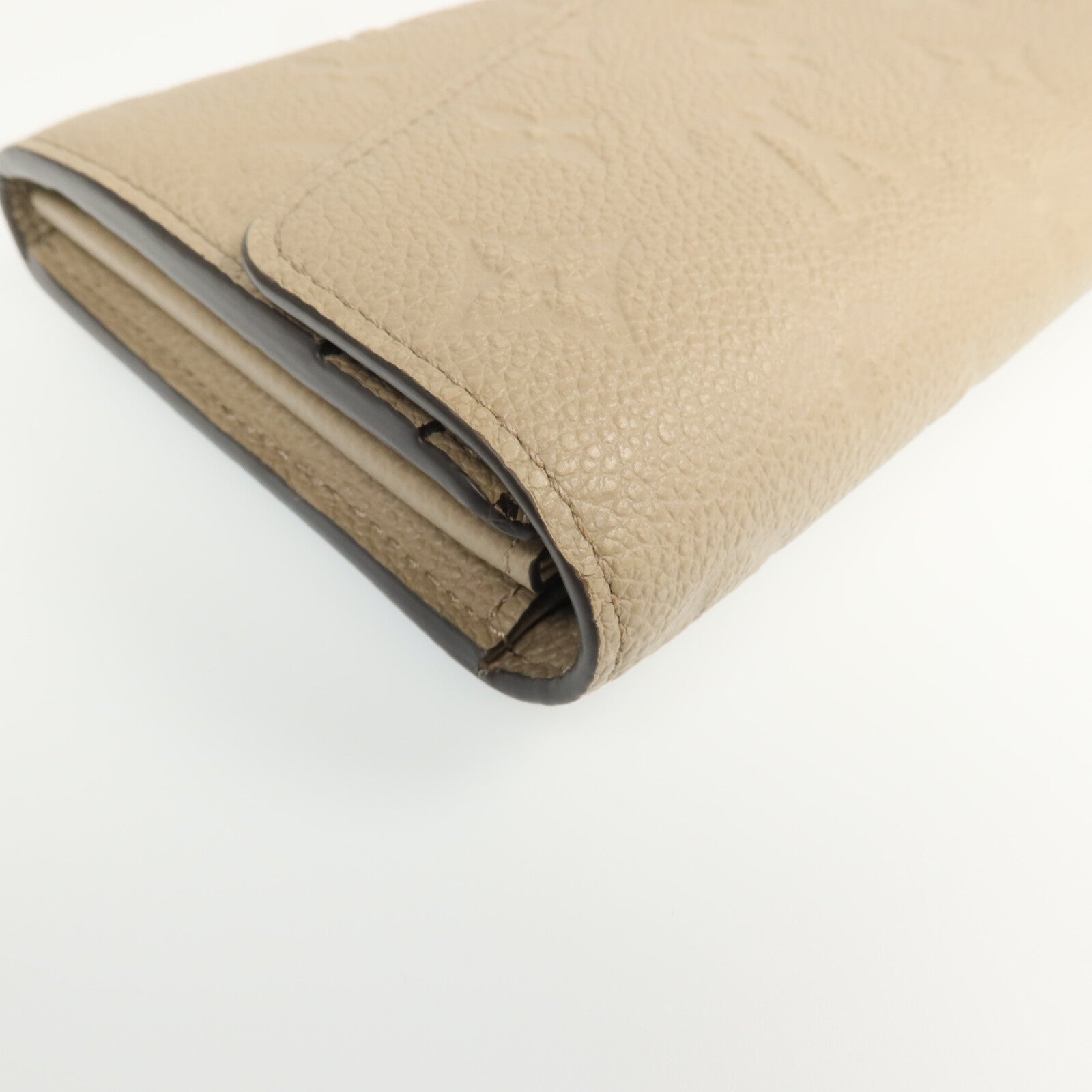 LOUIS VUITTON Monogram Empreinte Sarah Wallet金扣長錢包