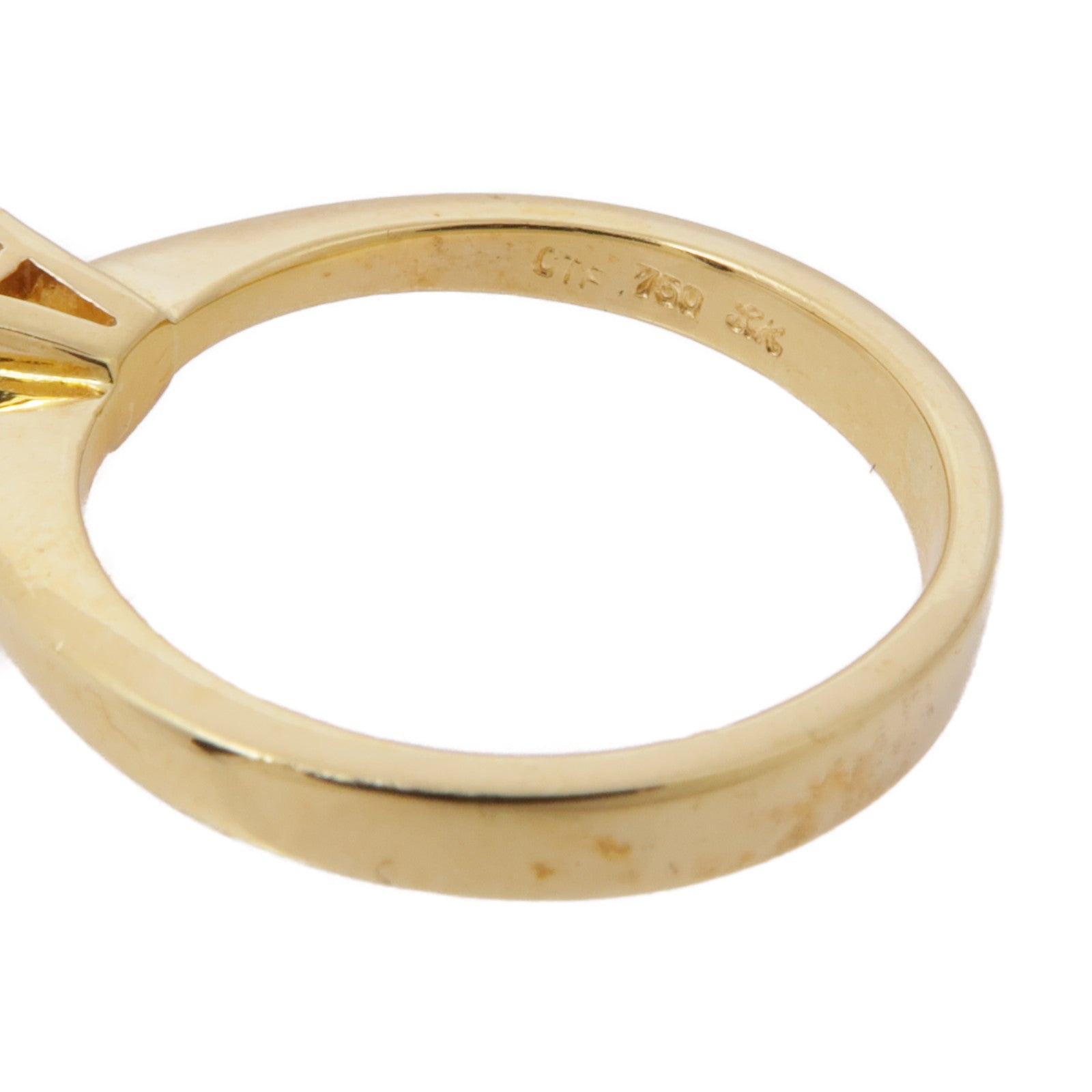 JEWELRY 18K黃金Diamond Ring鑽石戒指US#5.75