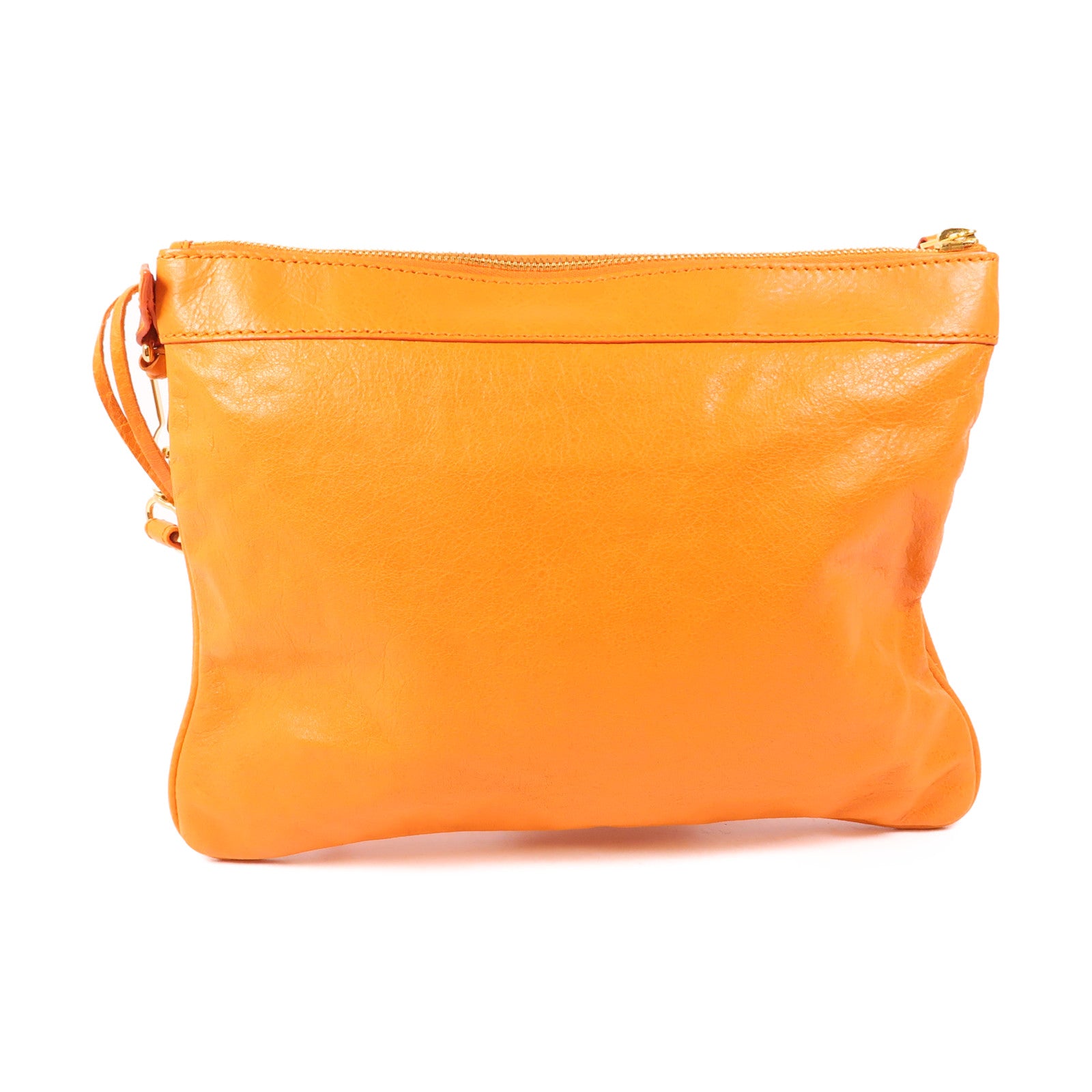 BALENCIAGA 羊皮皮革Clutch金扣手拿包