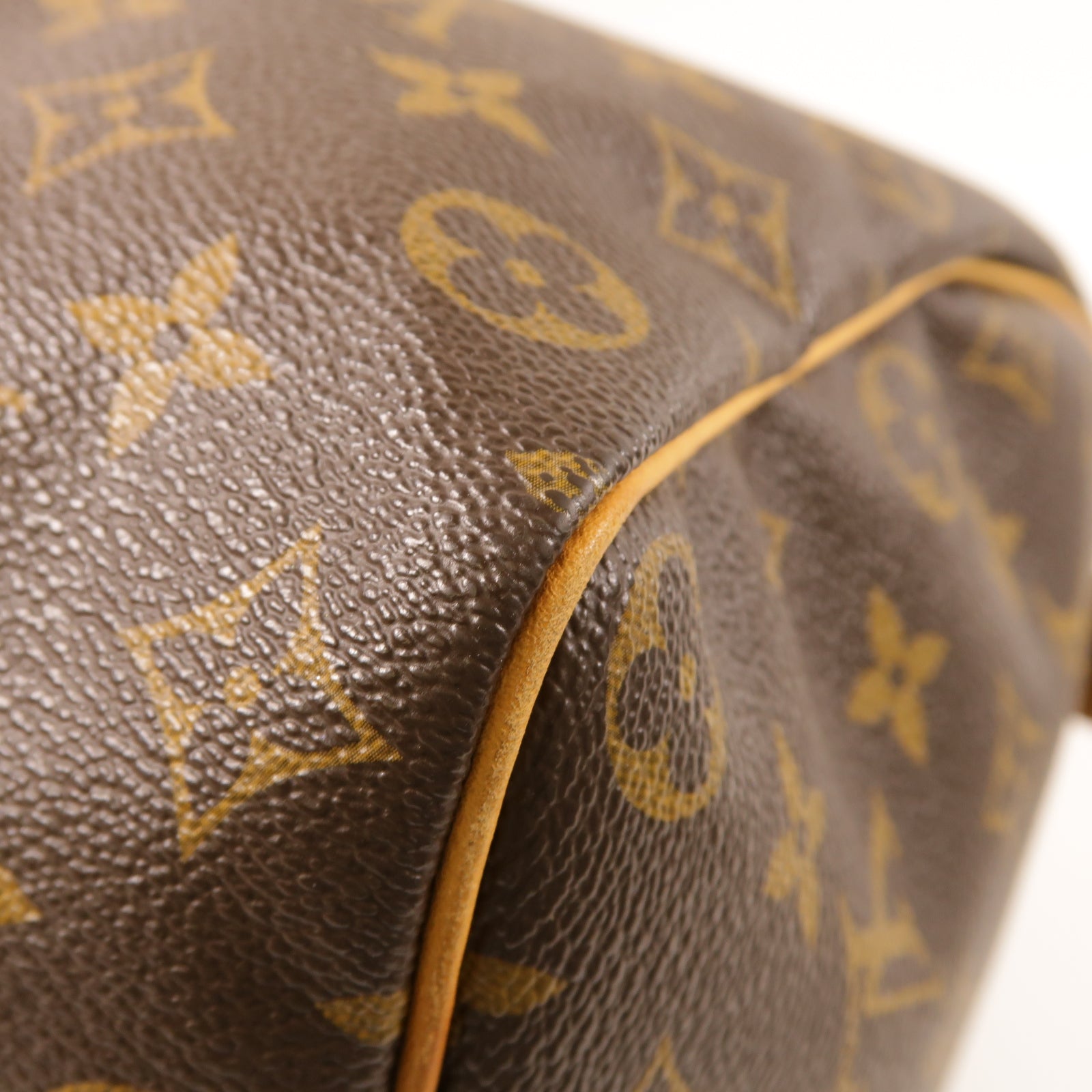 LOUIS VUITTON **【激減優惠】Monogram Speedy 35金扣手挽袋啡色