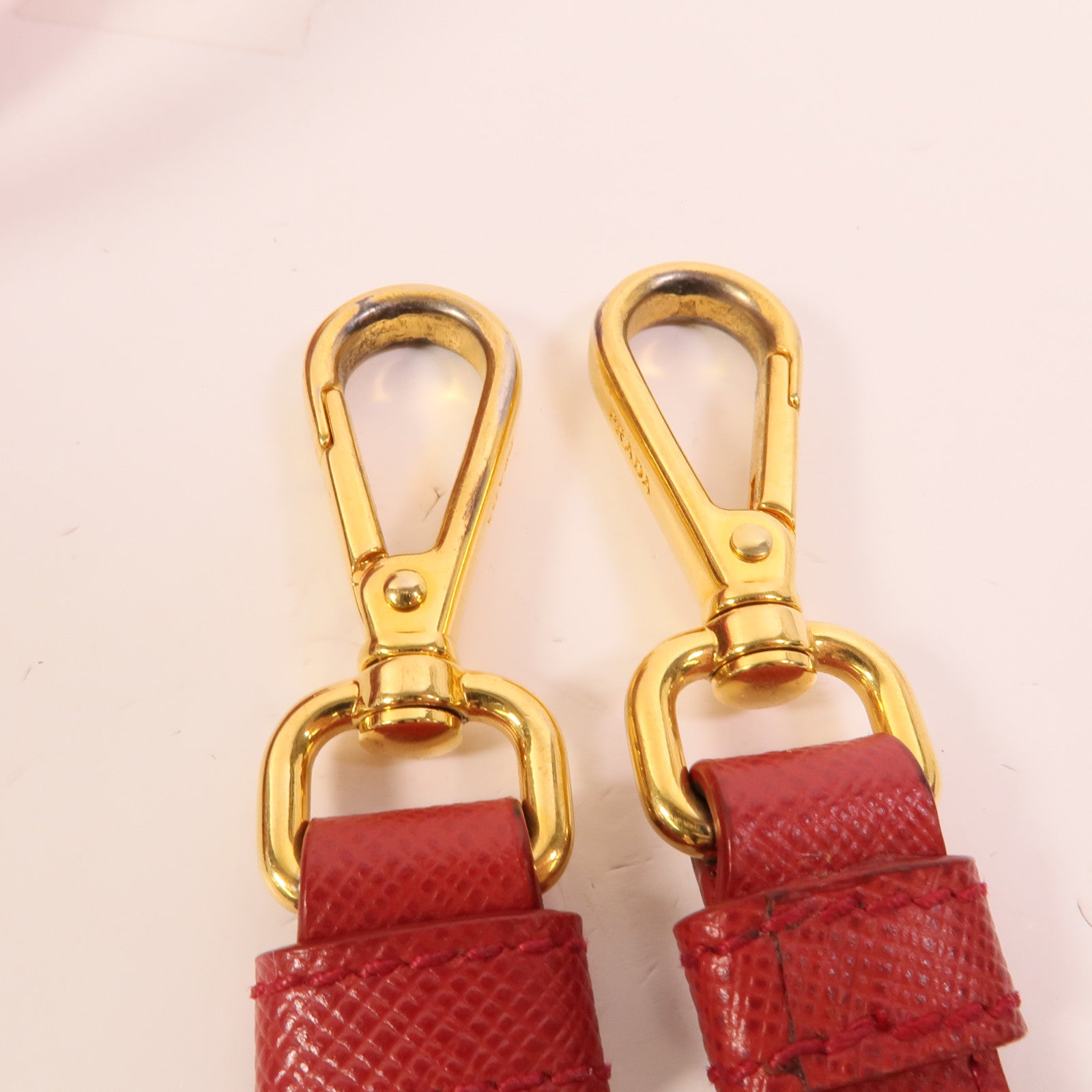 PRADA Saffiano皮革2Way Shoulder手挽肩背兩用袋