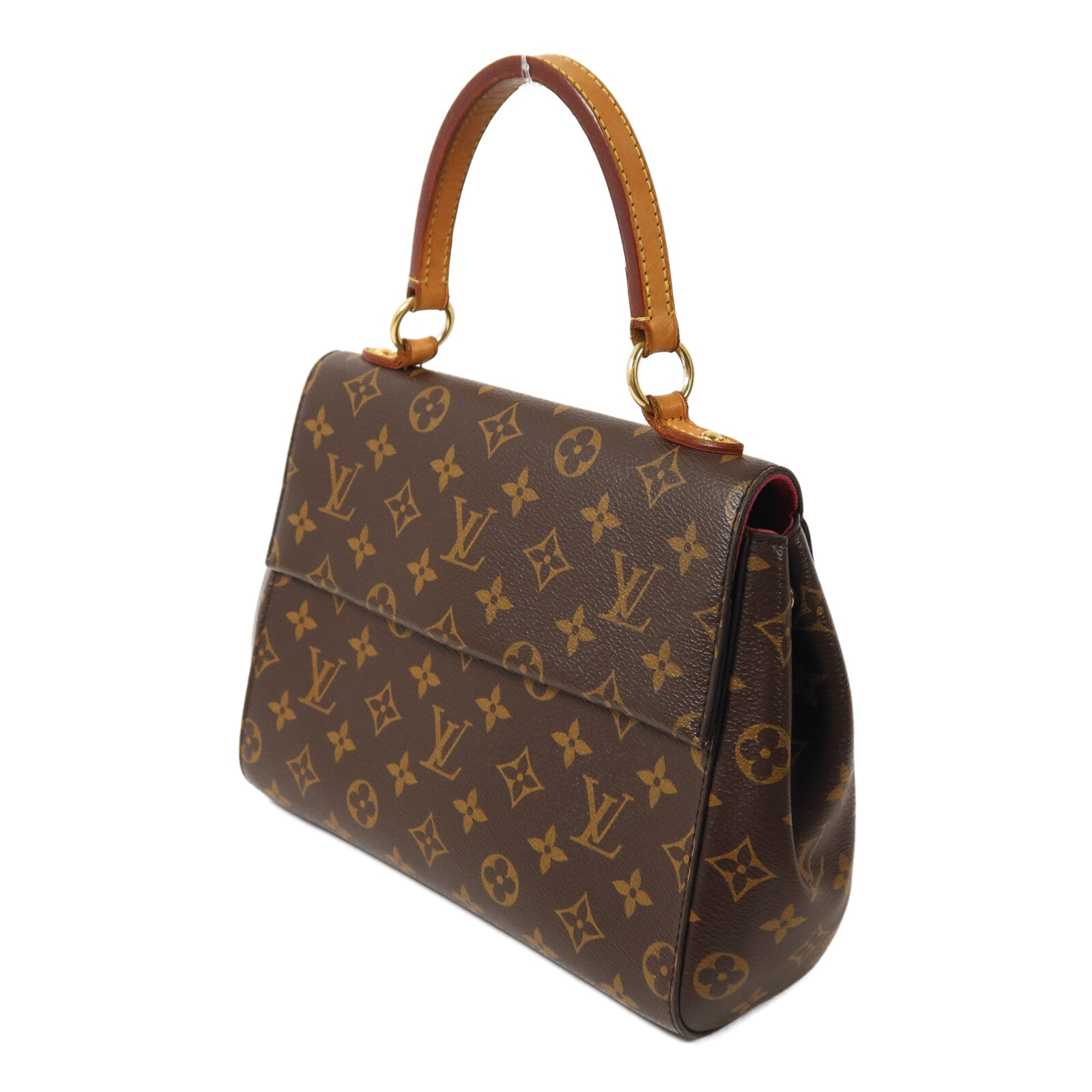 LOUIS VUITTON Monogram Cluny BB手挽肩背兩用袋