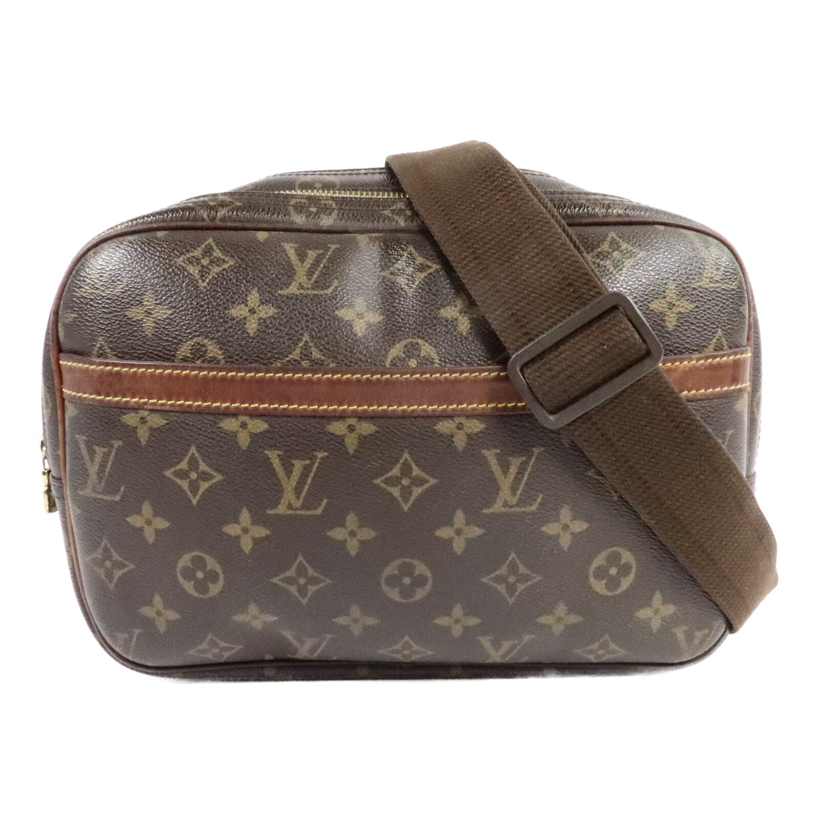 LOUIS VUITTON Monogram Reporter PM肩背袋