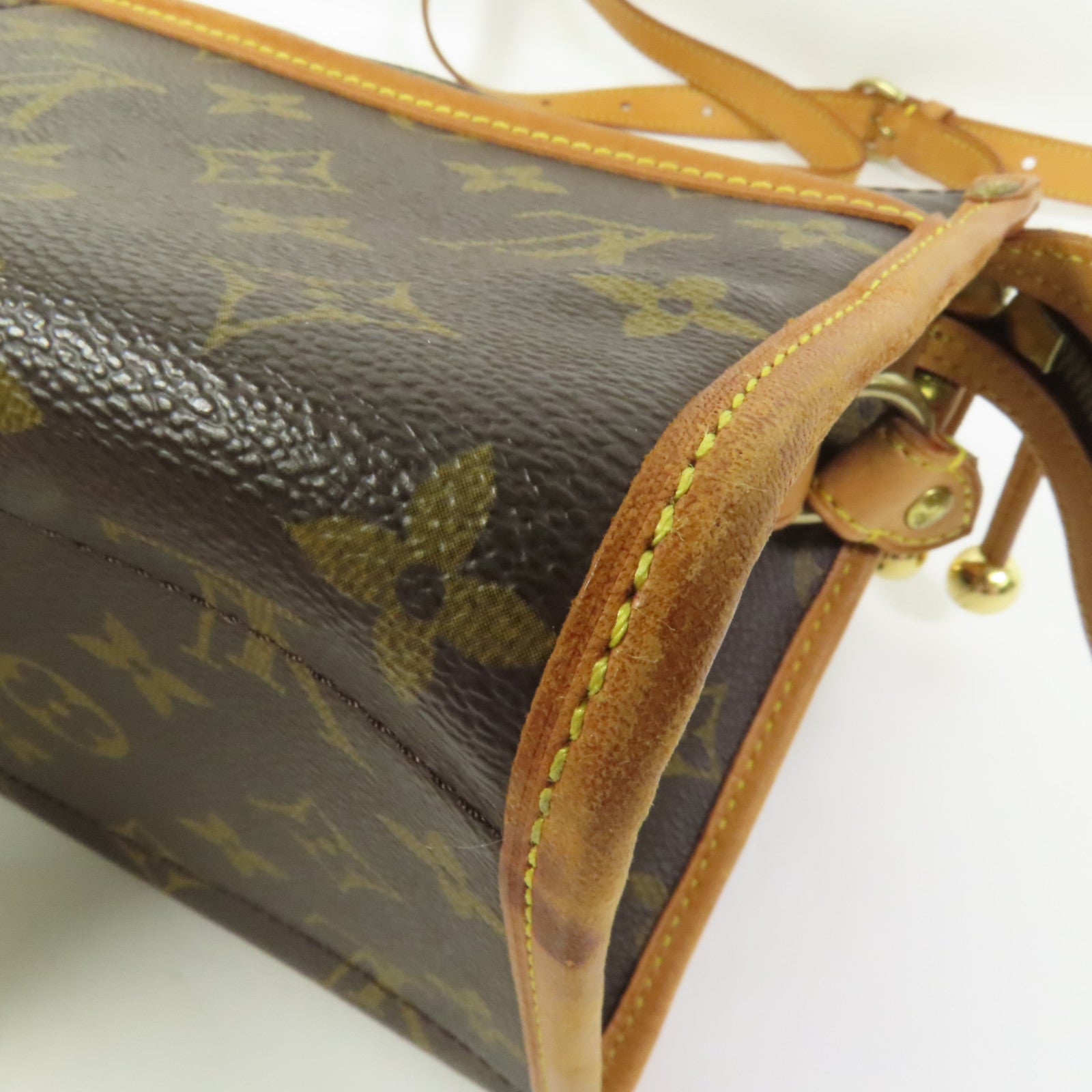 LOUIS VUITTON Monogram Popincourt Long金扣肩背袋