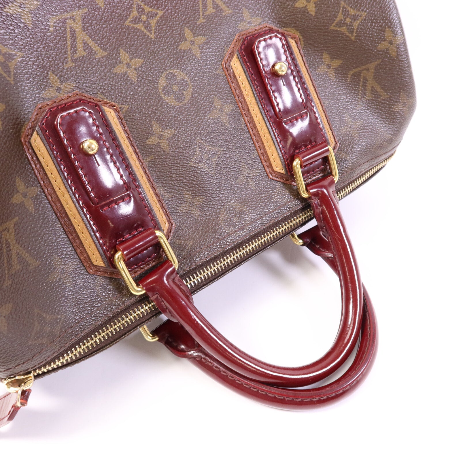 LOUIS VUITTON Monogram Mirage Speedy 30金扣手挽袋