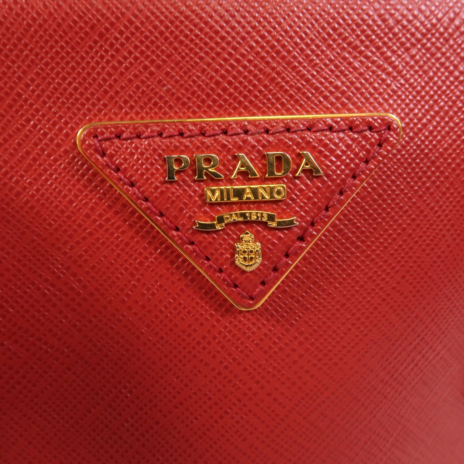 PRADA Saffiano皮革2Way Shoulder手挽肩背兩用袋