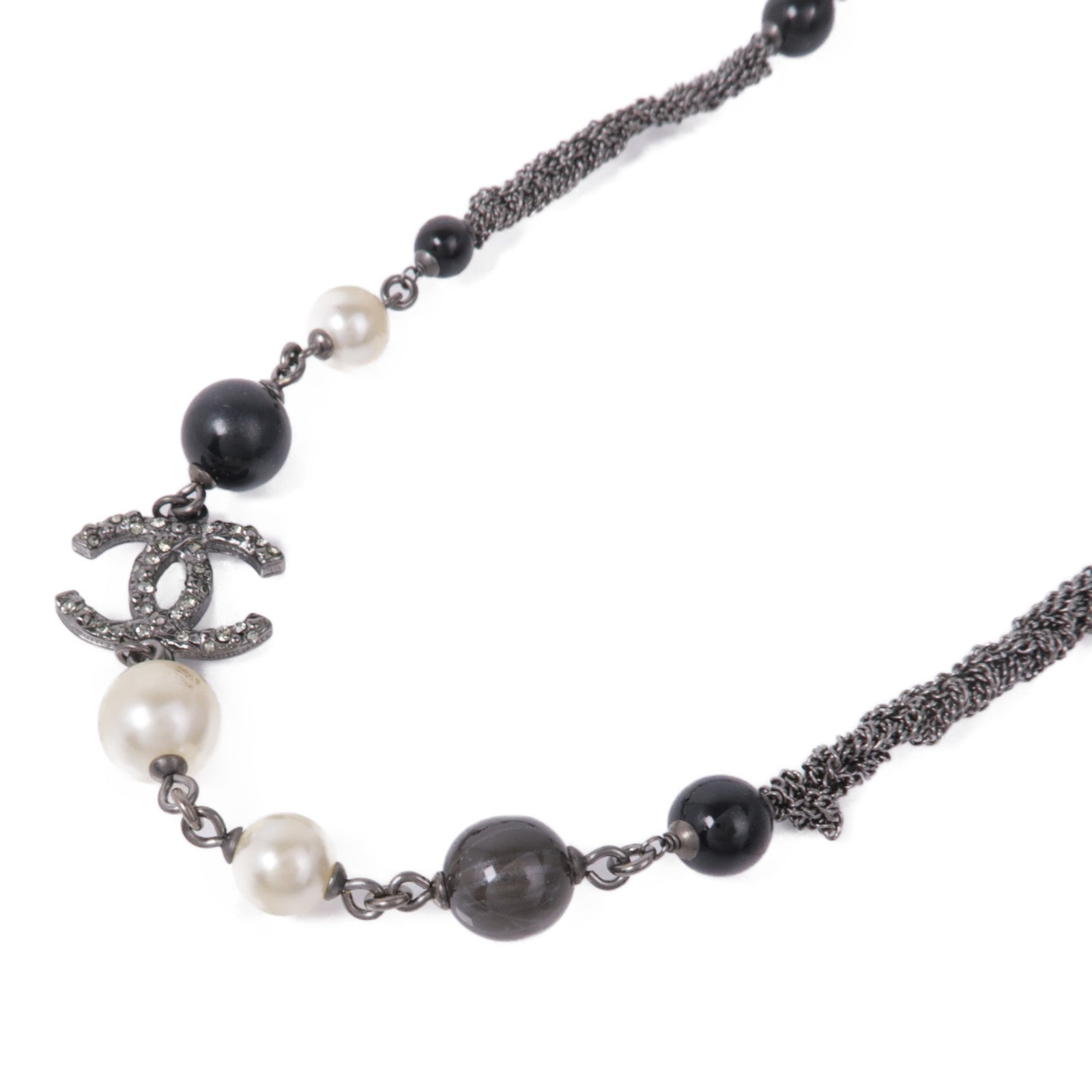 CHANEL PVC/金屬Necklace項鍊
