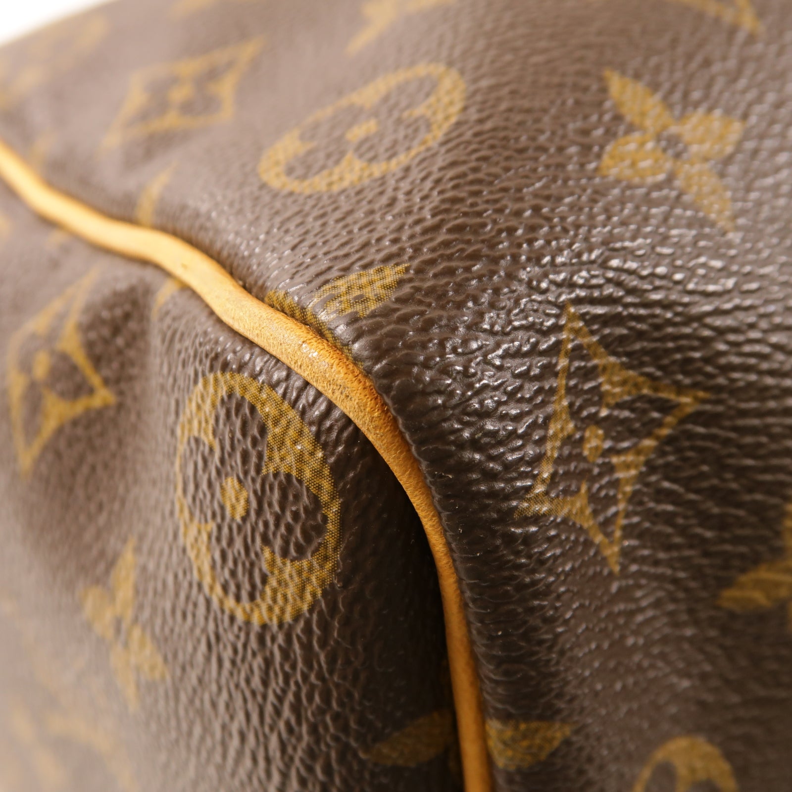 LOUIS VUITTON **【激減優惠】Monogram Speedy 35金扣手挽袋啡色