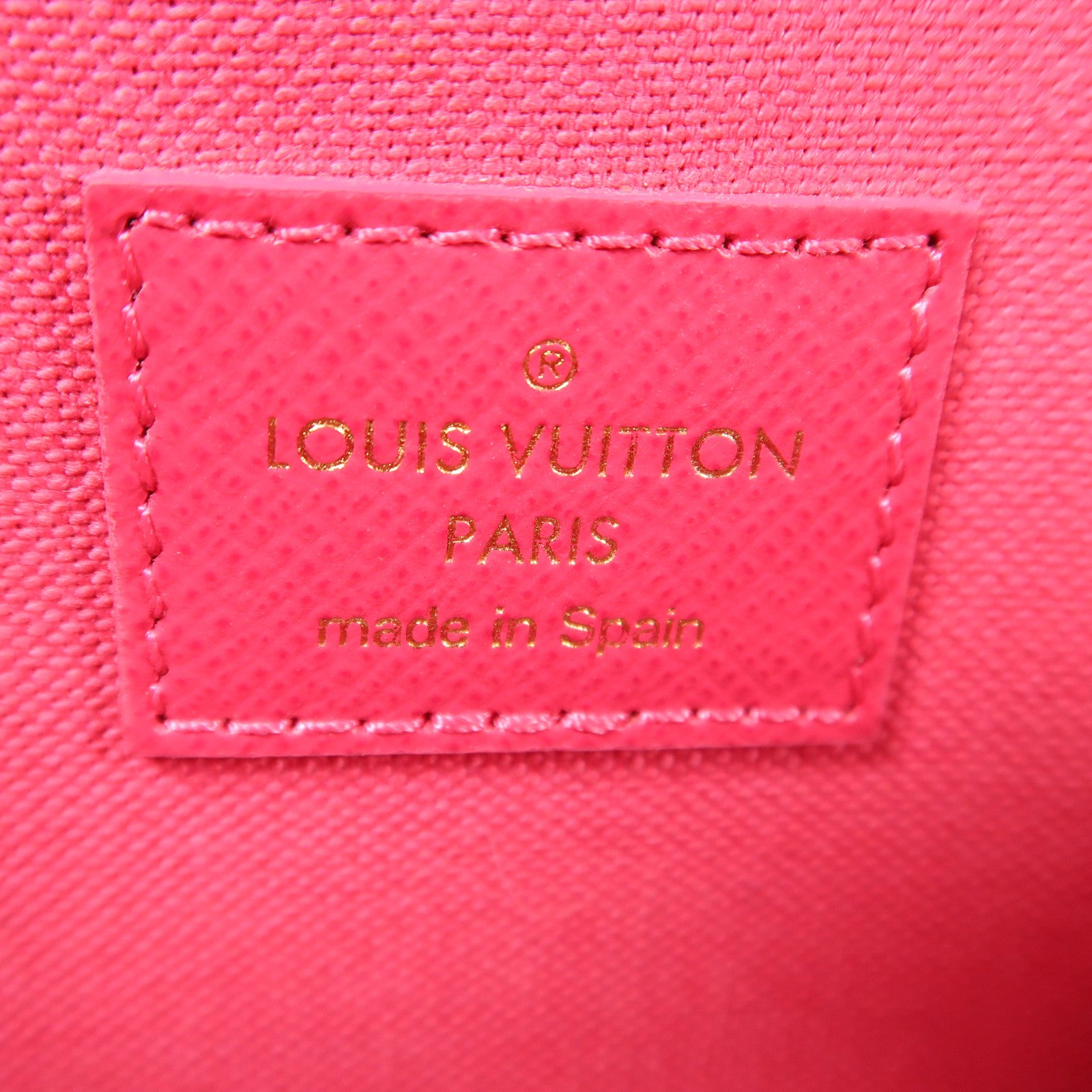 LOUIS VUITTON LV Hollywood Xmas Felicie Pochette Shoulder Bag M80859 Monogram