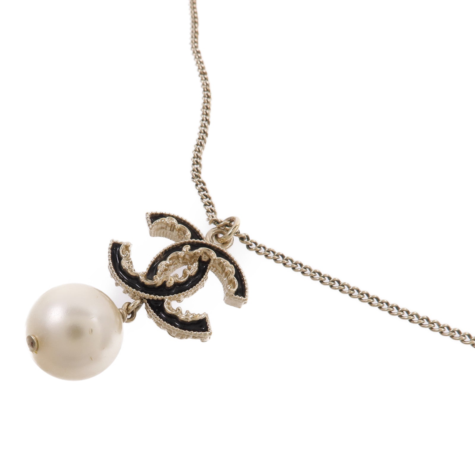 CHANEL 金屬/樹脂Necklace項鍊