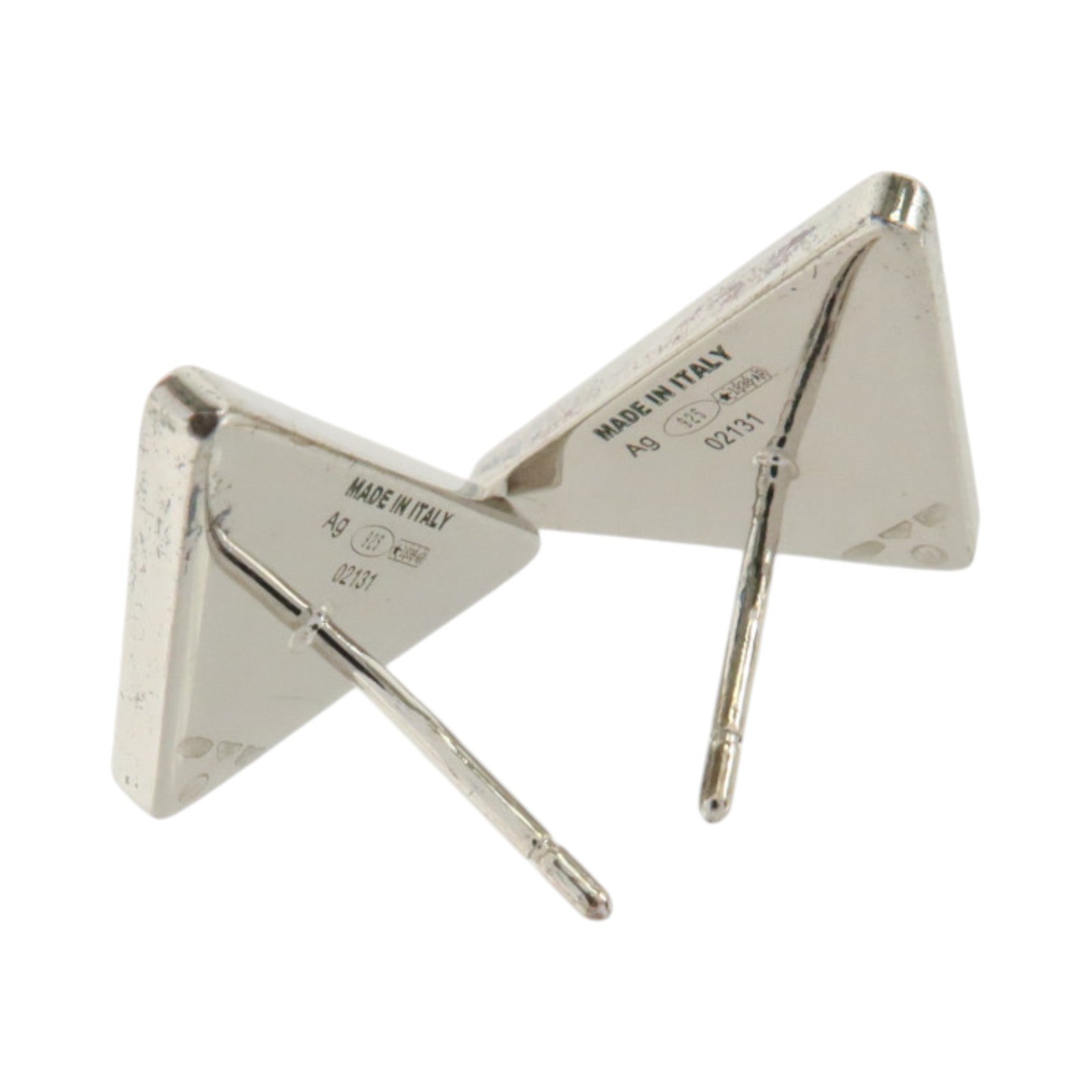 PRADA 925純銀/琺瑯Earrings耳環