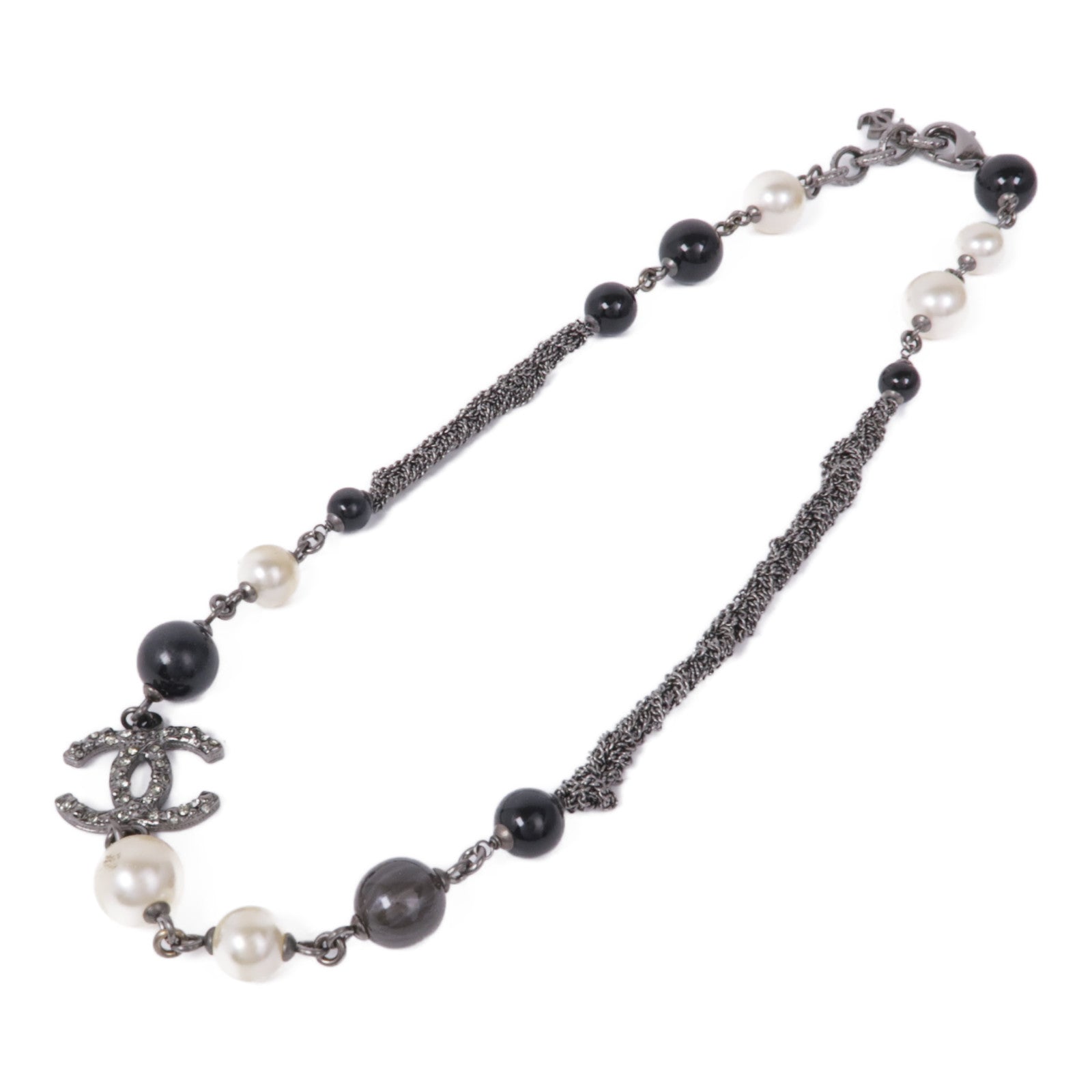 CHANEL PVC/金屬Necklace項鍊