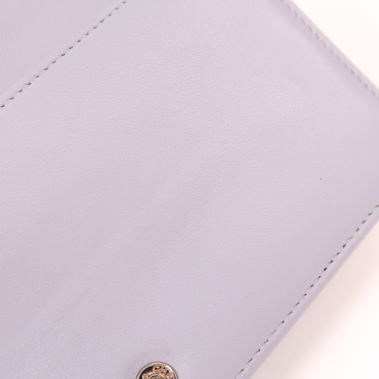 CHANEL 帆布/牛皮皮革WOC Wallet On Chain鏈帶肩背袋