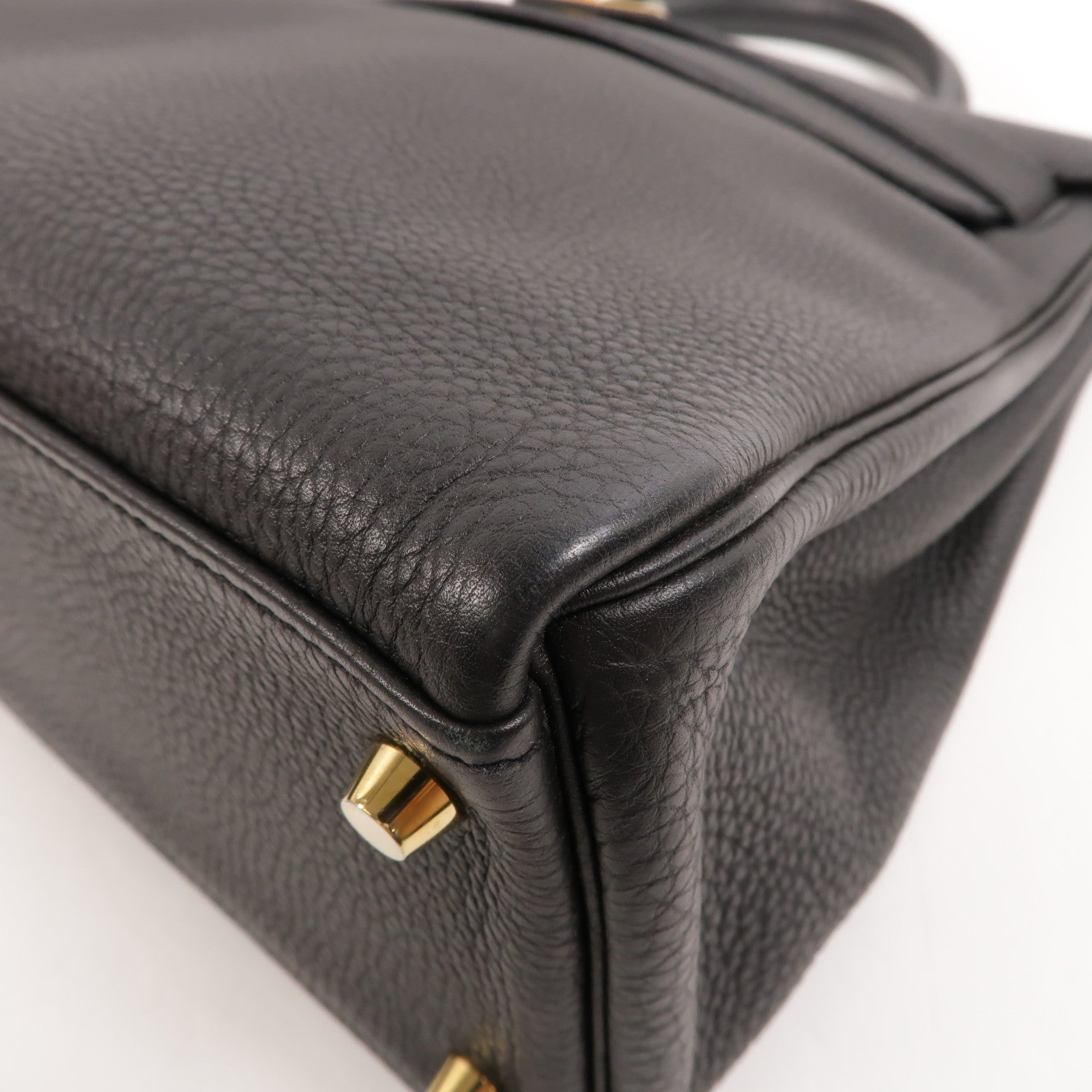 HERMES Togo皮革Kelly 32手挽肩背兩用袋Noir