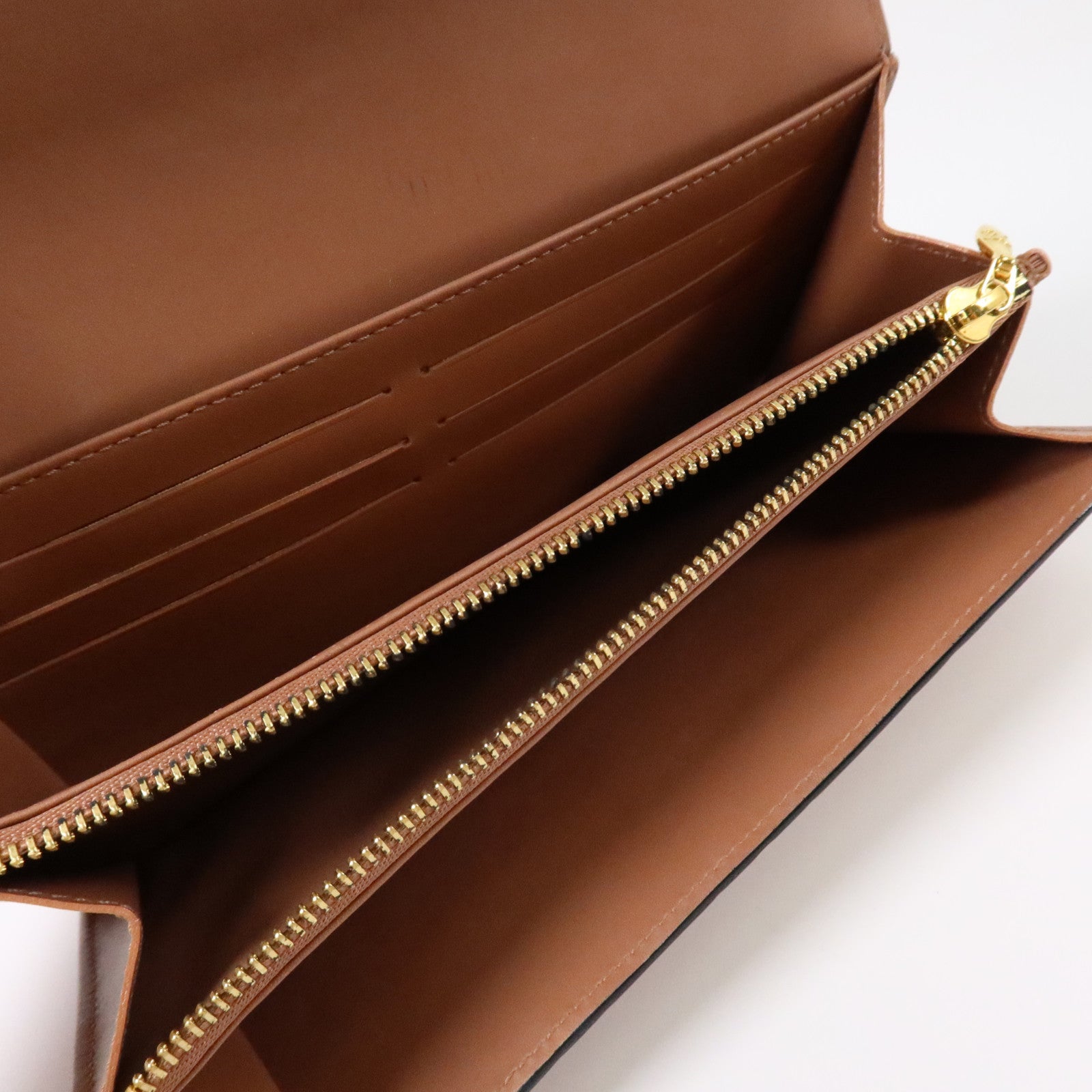 LOUIS VUITTON Monogram Vernis Sarah Long Wallet金扣長錢包