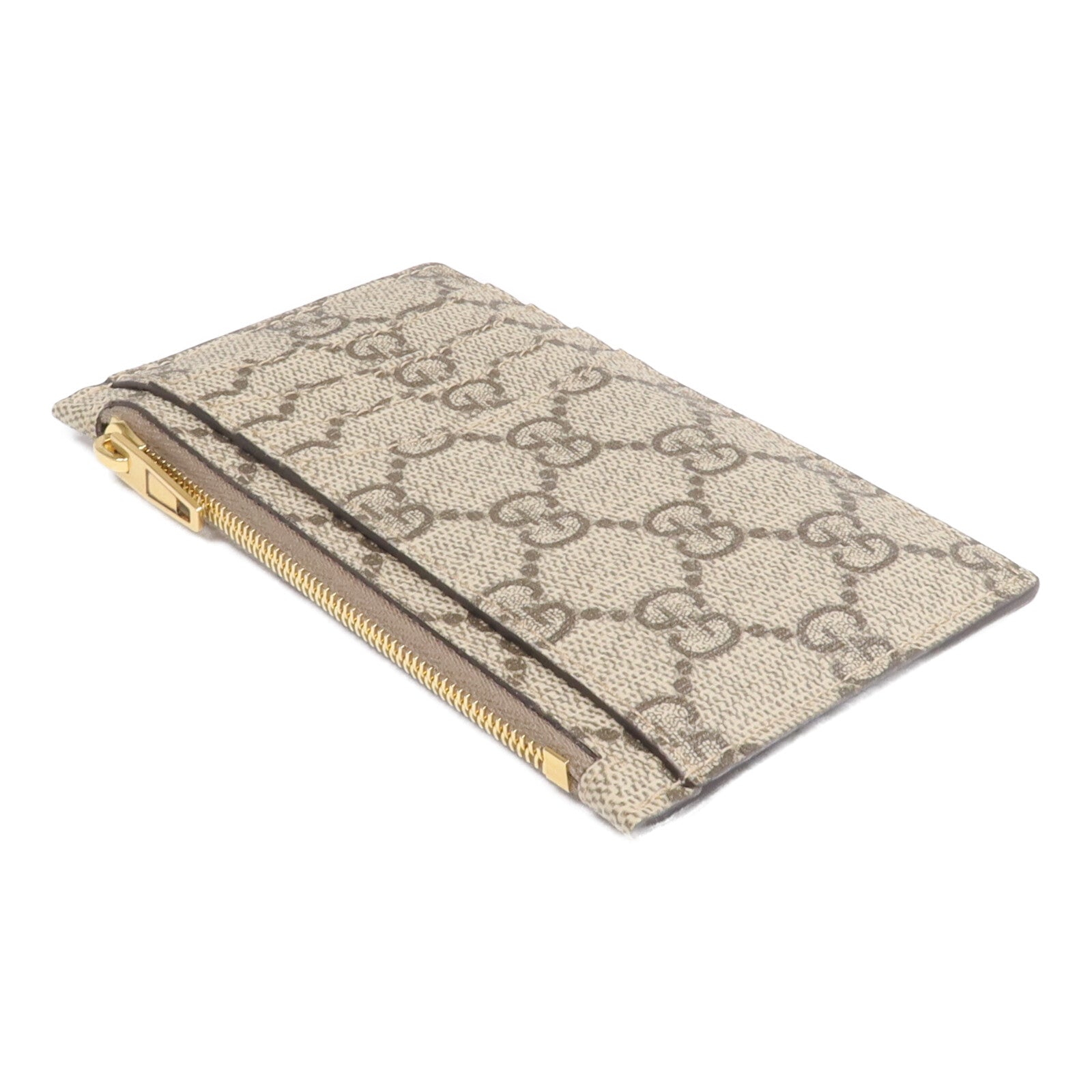 GUCCI 塗層帆布Gucci x Balenciaga Card Case金扣卡片套