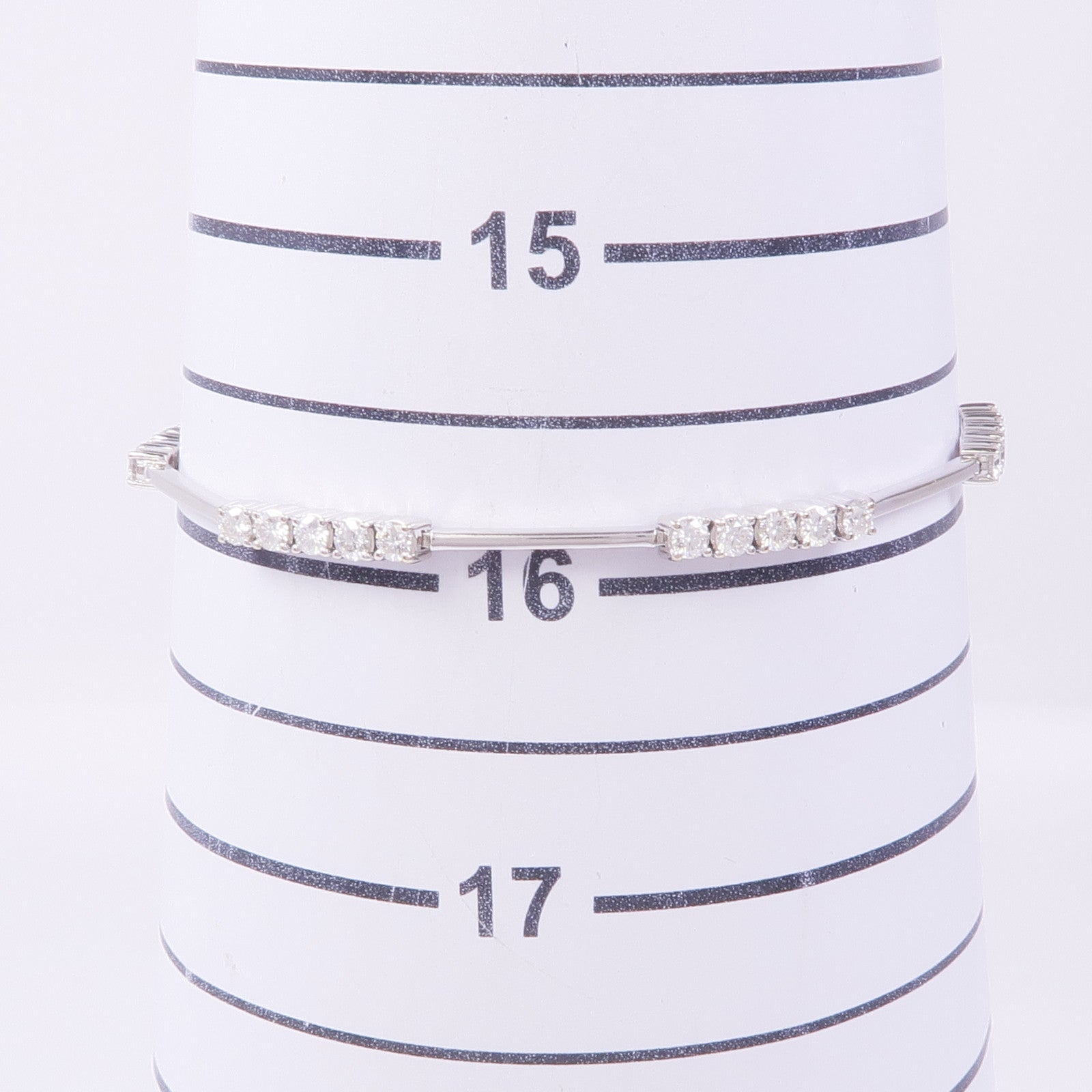 JEWELRY 18K白金Diamond Bracelet鑽石手鏈