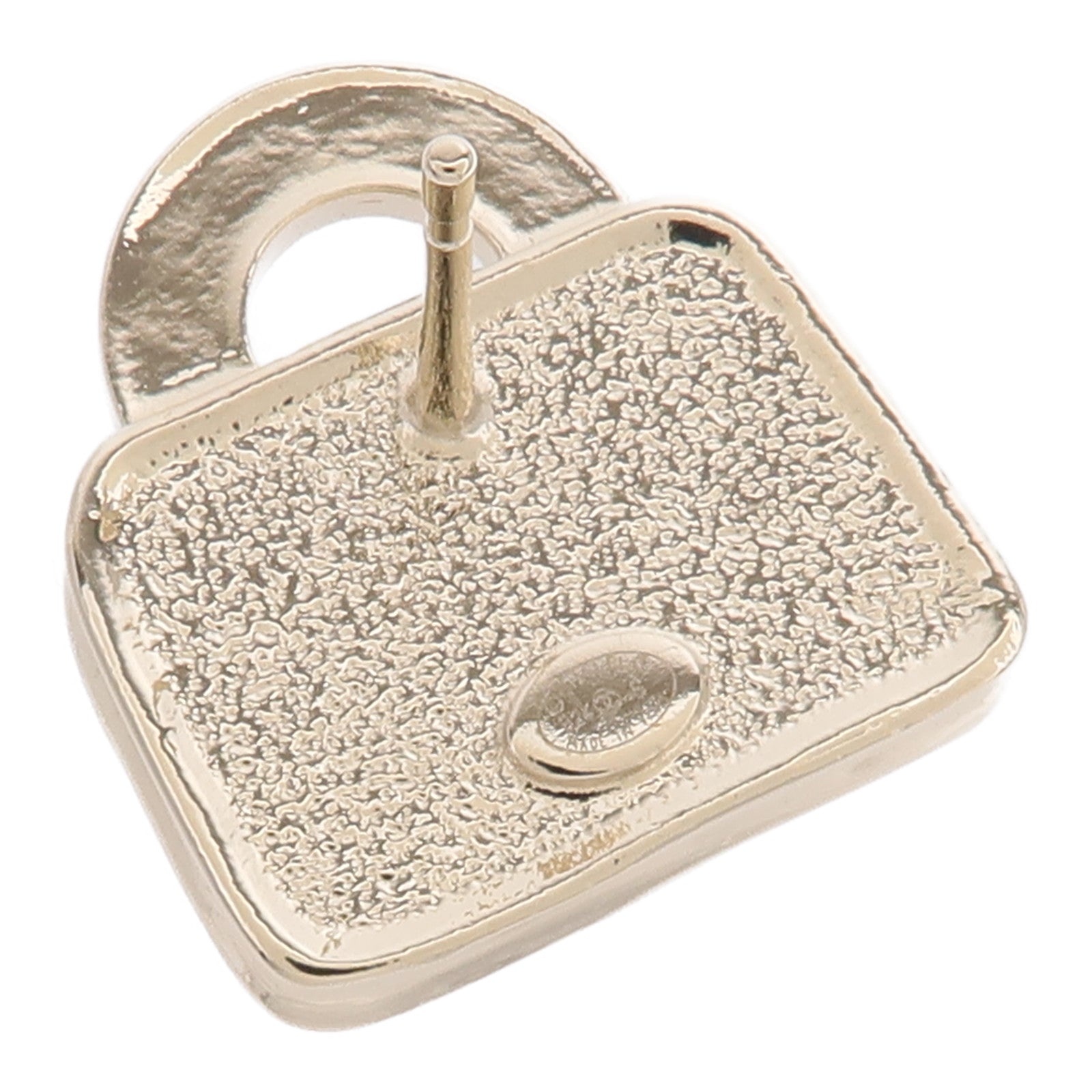 CHANEL 金屬CC Logo Pearly Handbag Earrings耳環