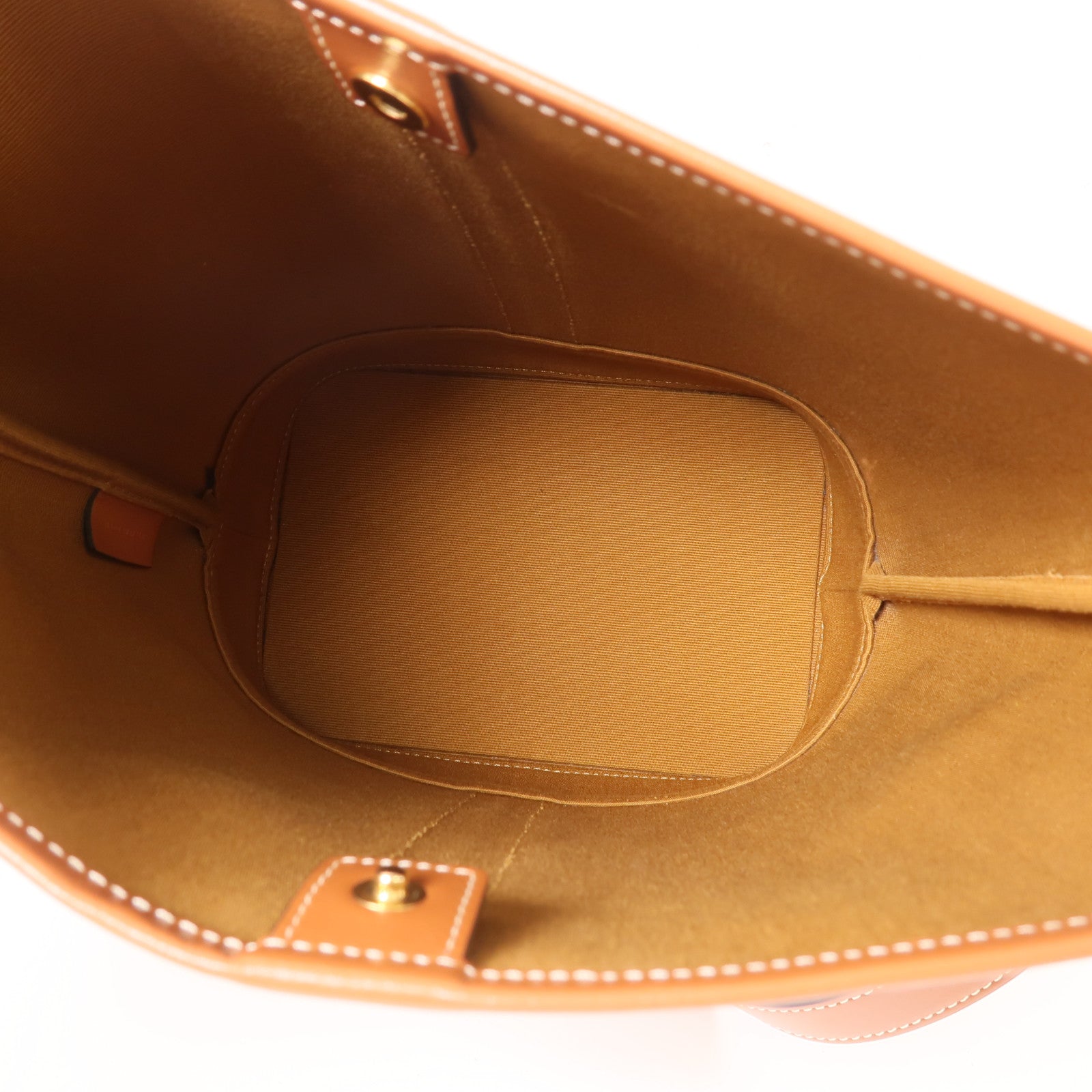 CELINE 塗層帆布Triomphe Bucket金扣肩背袋