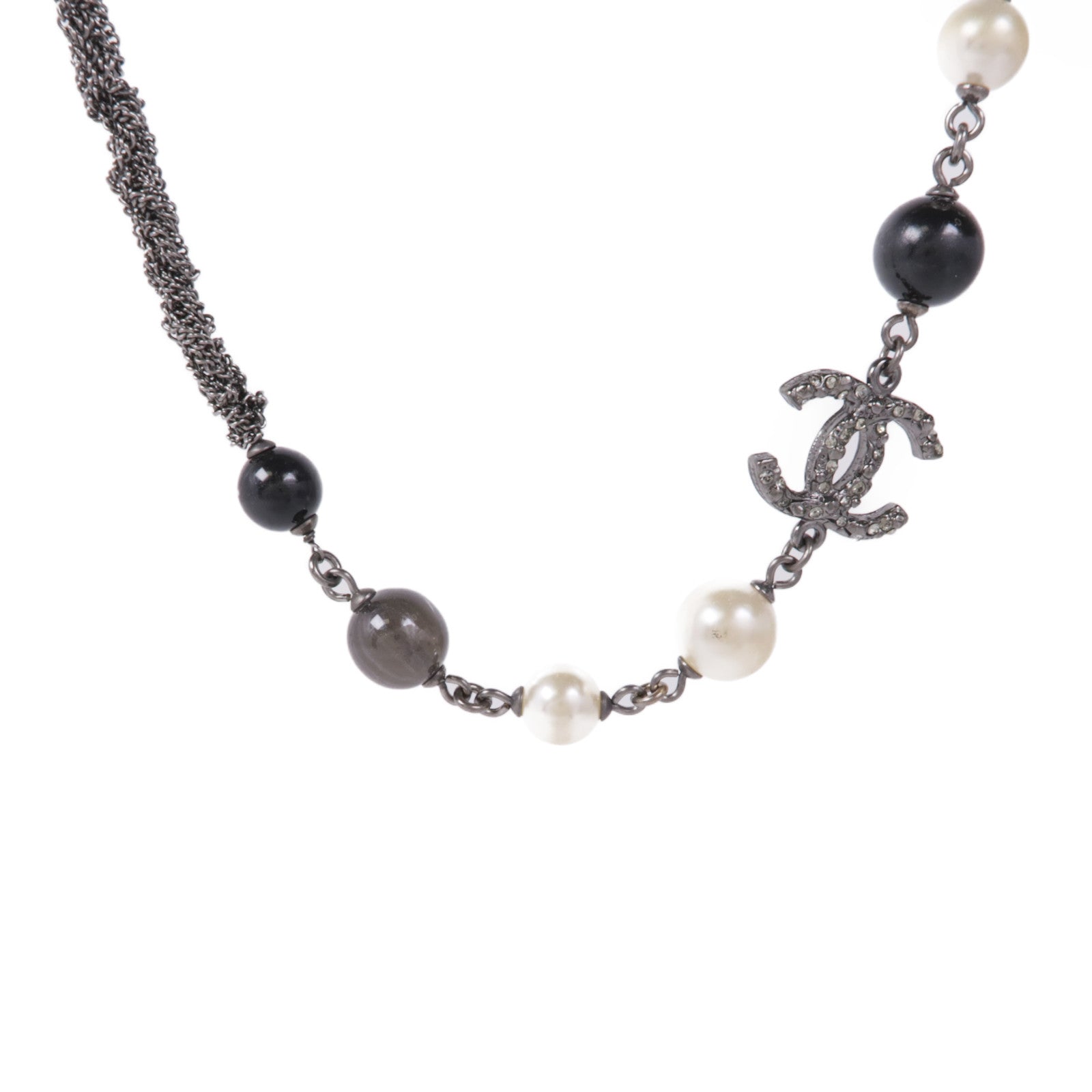 CHANEL PVC/金屬Necklace項鍊