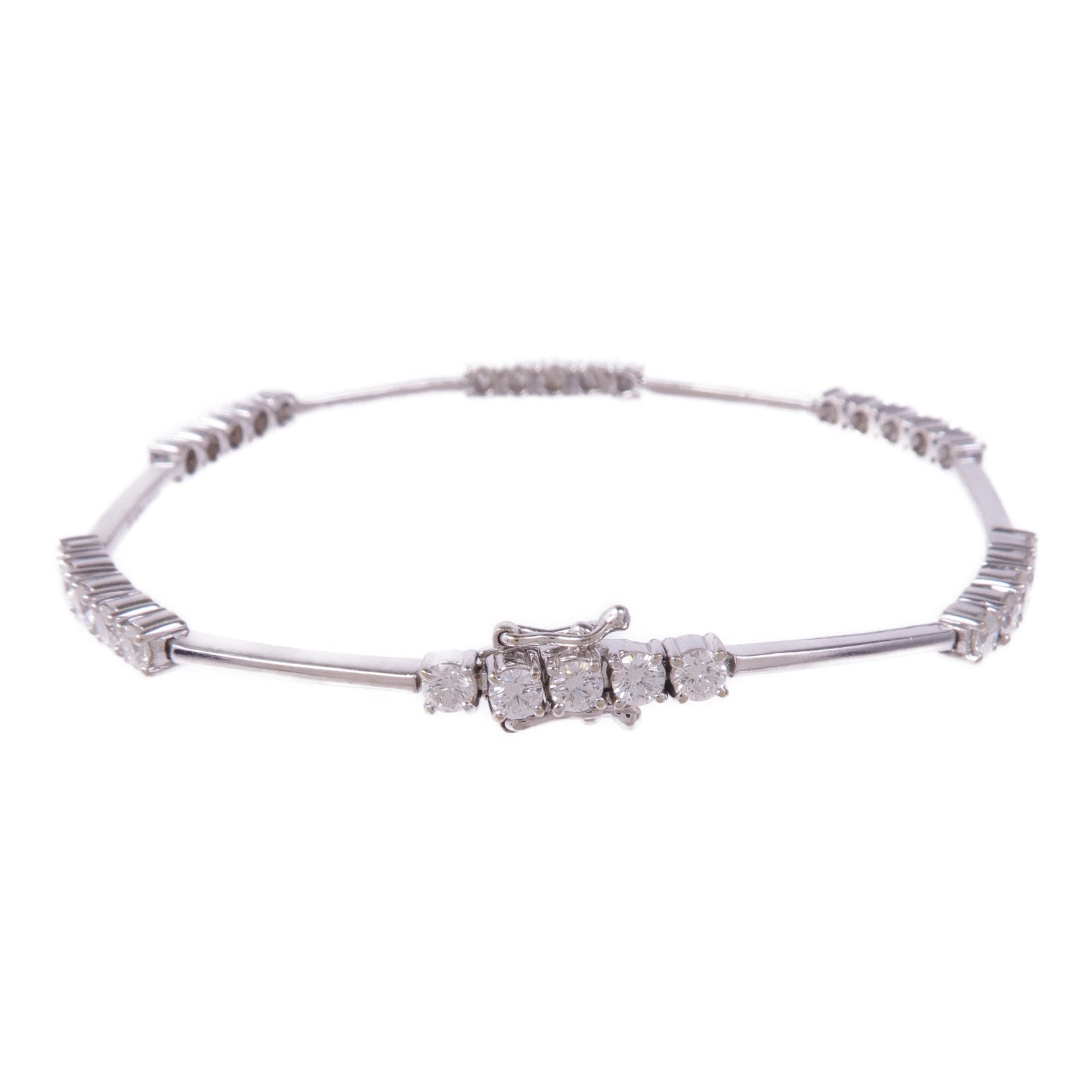 JEWELRY 18K白金Diamond Bracelet鑽石手鏈