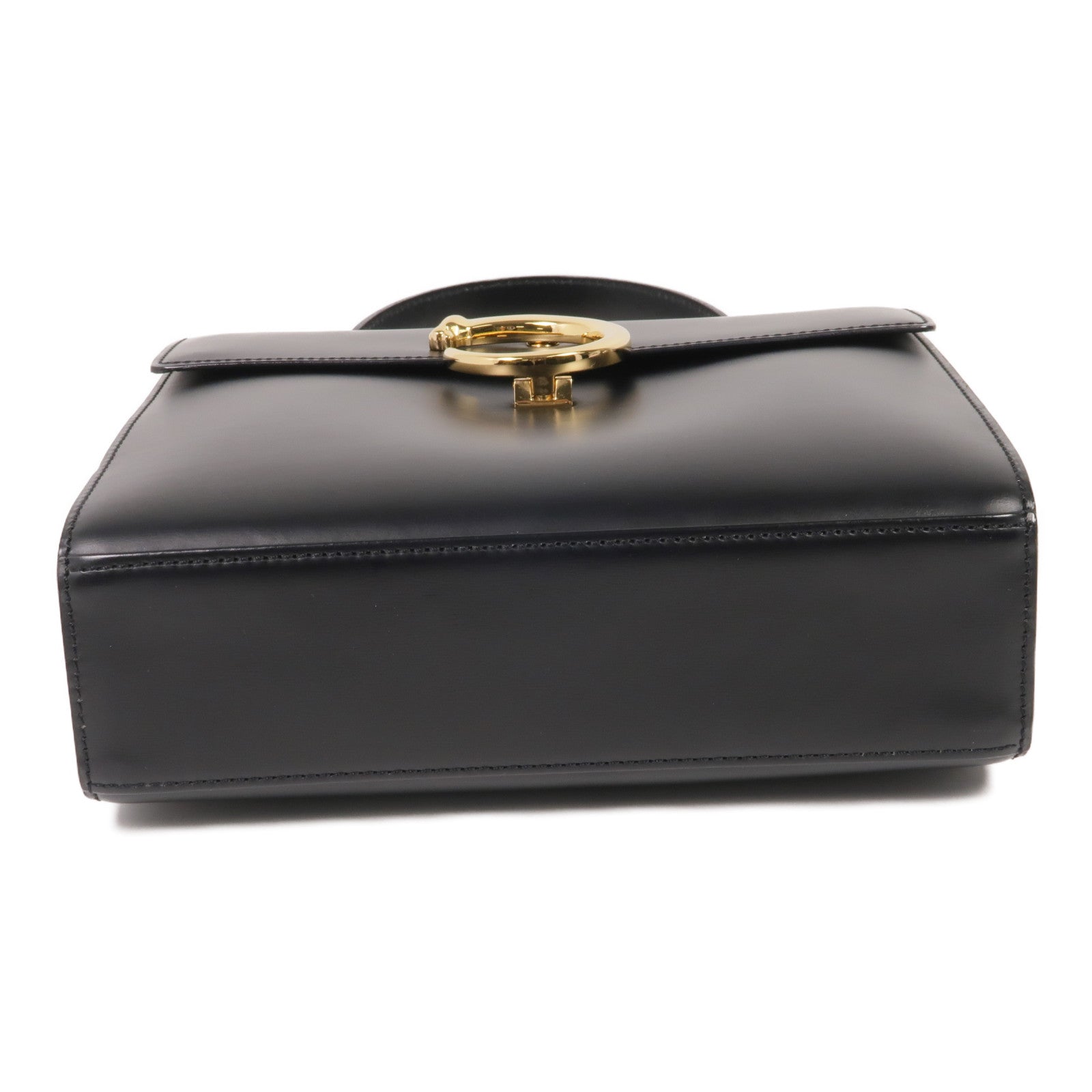 CARTIER 牛皮皮革Handbag金扣手挽袋