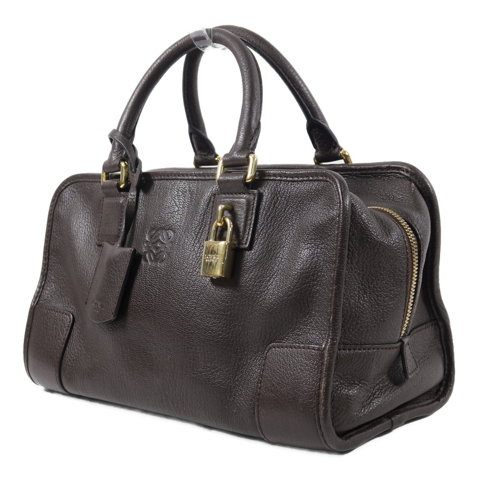 LOEWE 牛皮皮革Amazona 28手挽袋