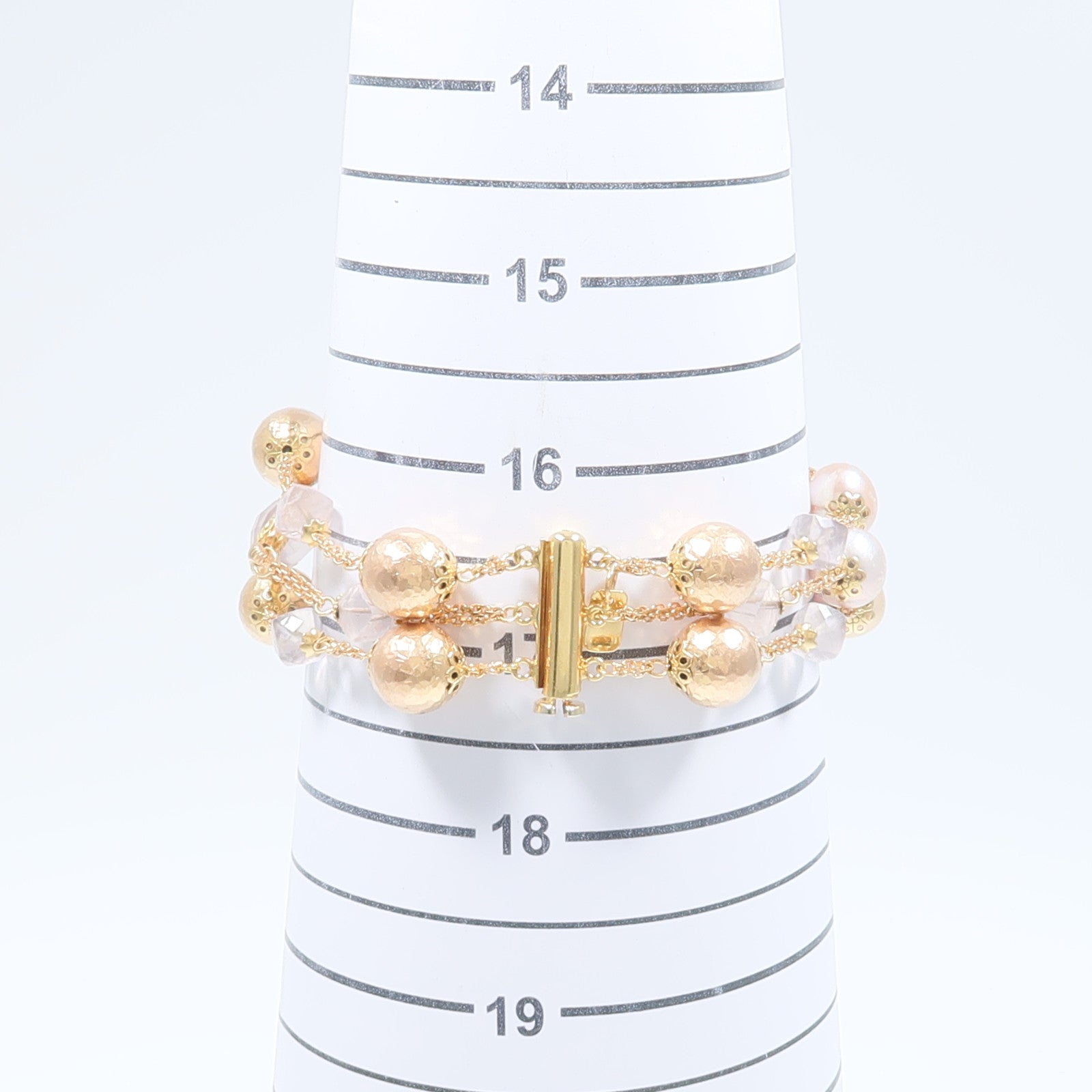JEWELRY 18K黃金Pearl Bracelet珍珠手鏈