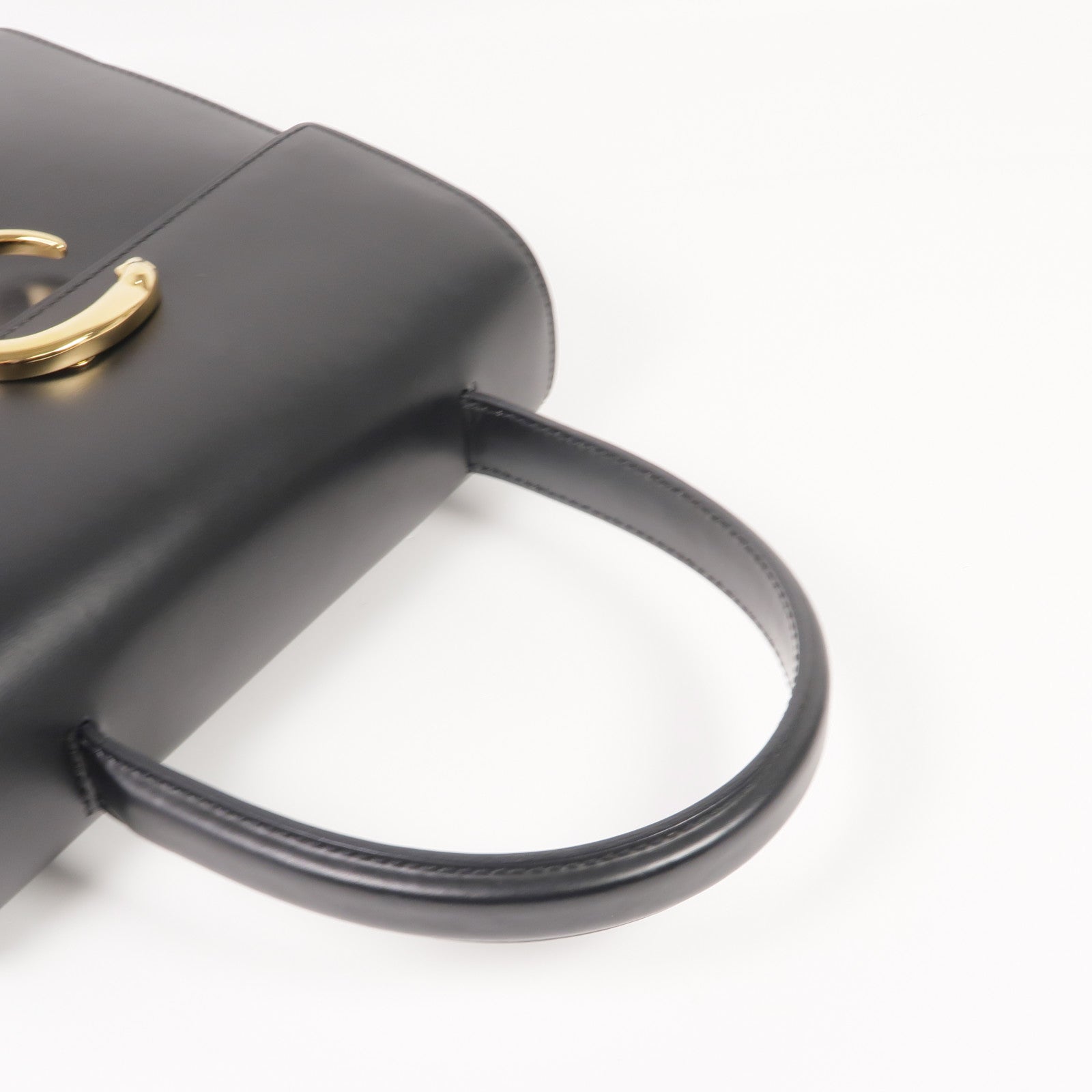CARTIER 牛皮皮革Handbag金扣手挽袋