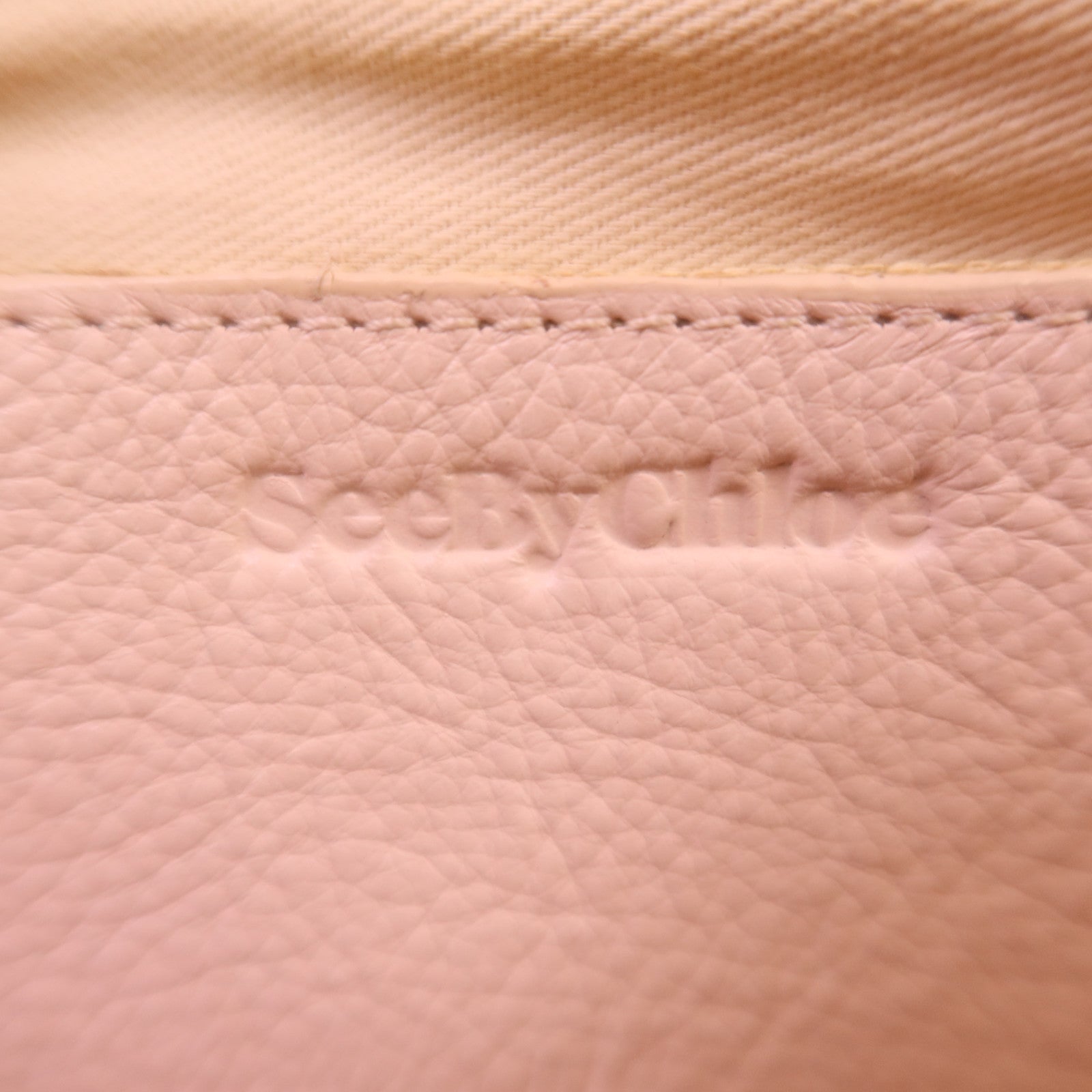 SEE BY CHLOE 牛皮皮革Shoulder Bag金扣肩背袋