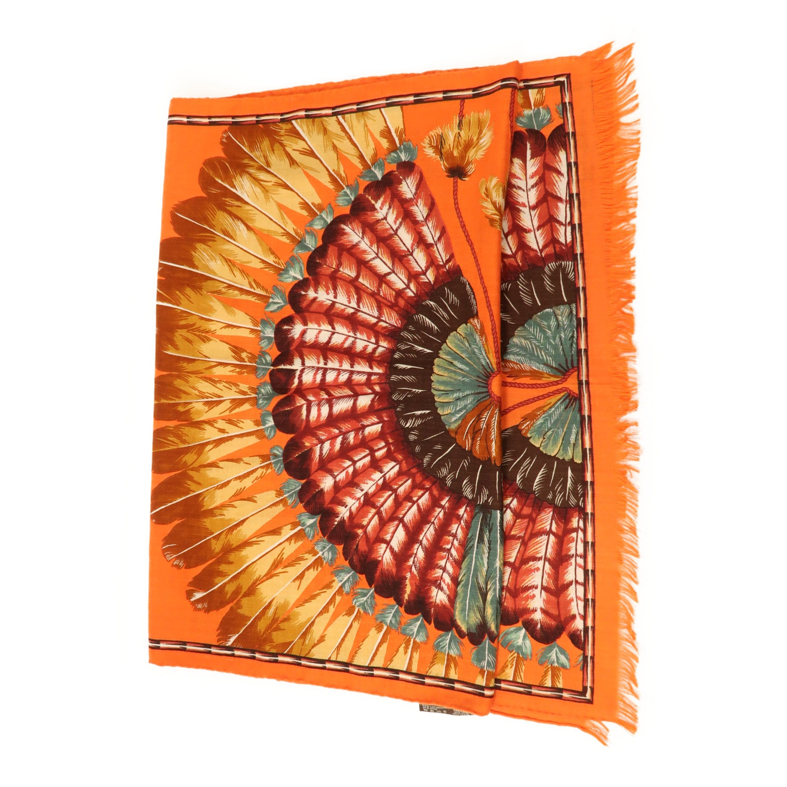 HERMES 羊絨/絲質Scarf圍巾