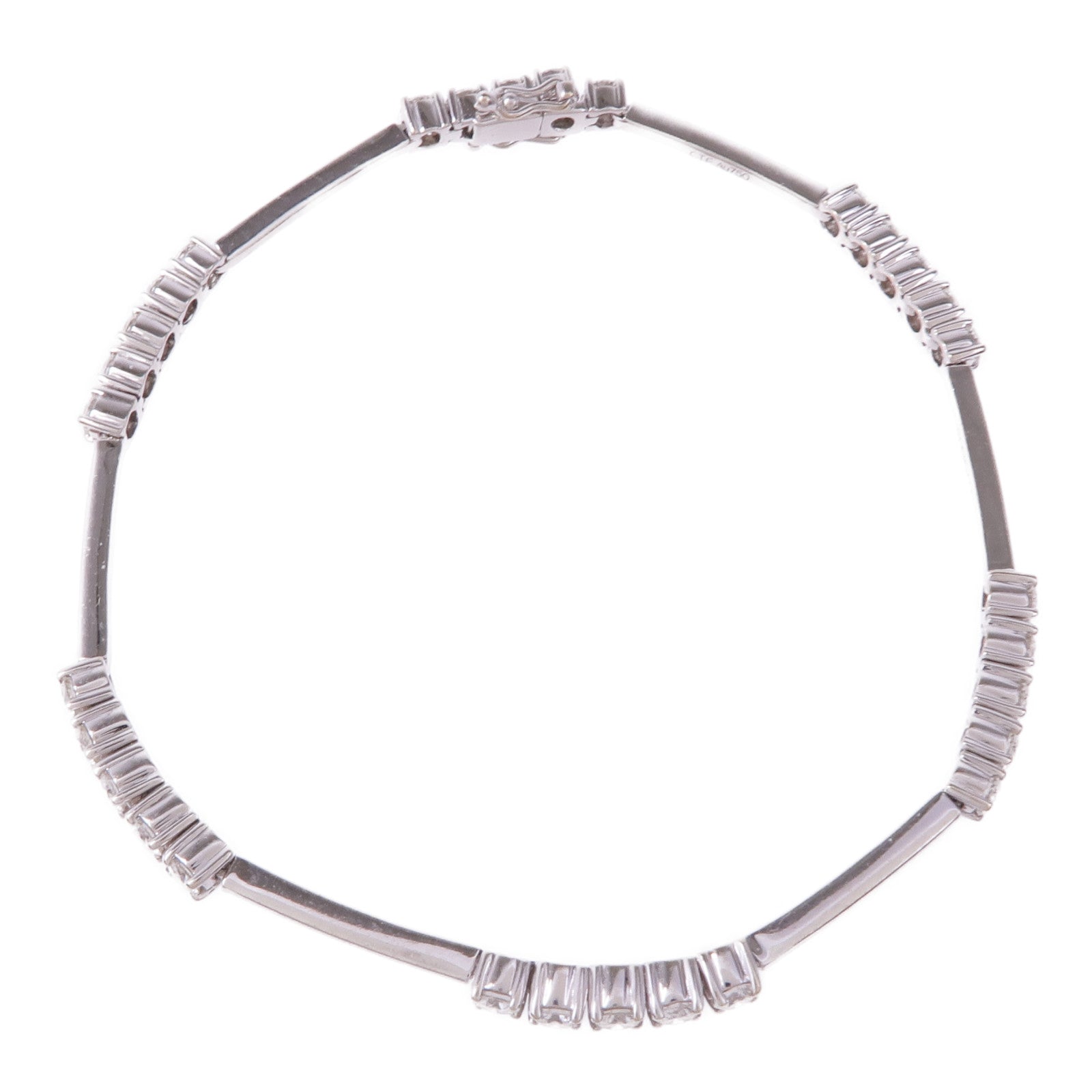 JEWELRY 18K白金Diamond Bracelet鑽石手鏈