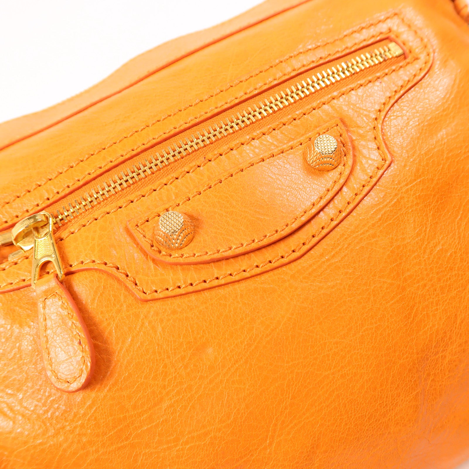 BALENCIAGA 羊皮皮革Clutch金扣手拿包