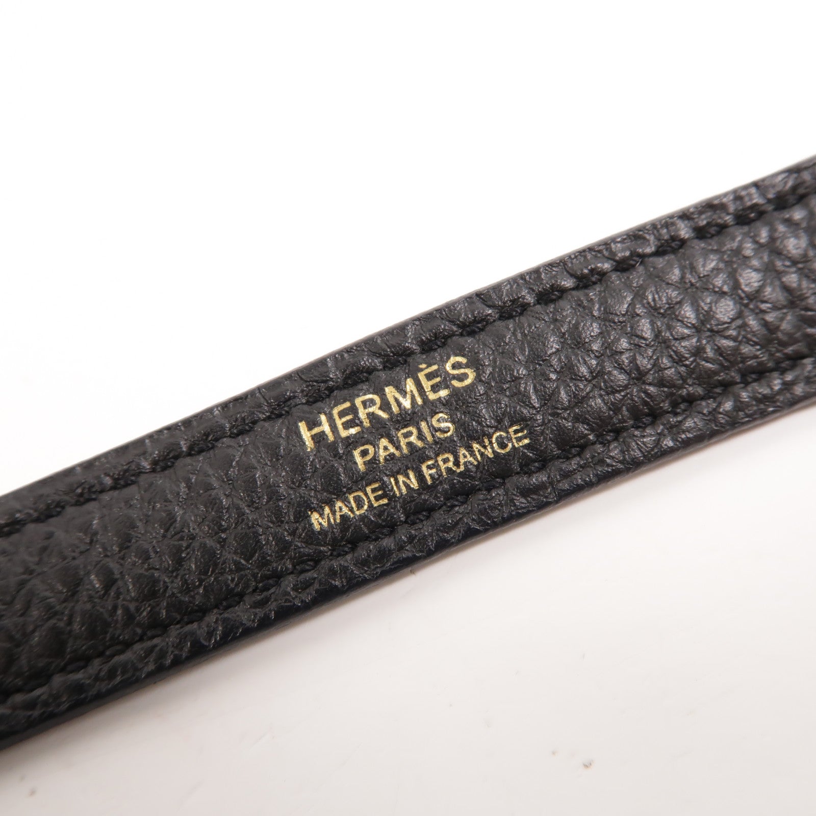 HERMES Togo皮革Kelly 32手挽肩背兩用袋Noir