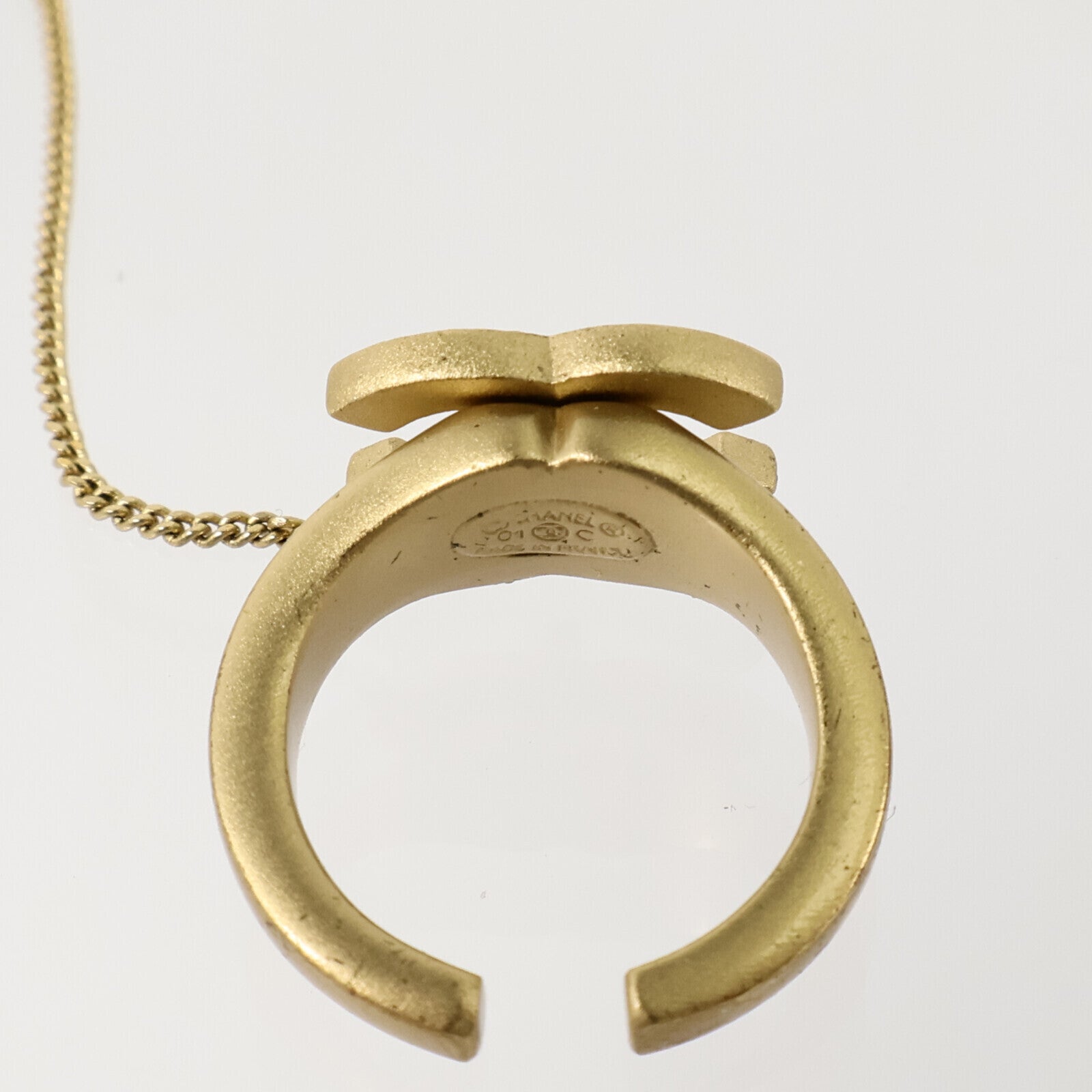 CHANEL 金属CC Chain Cuff Bracelet手鏈/戒指