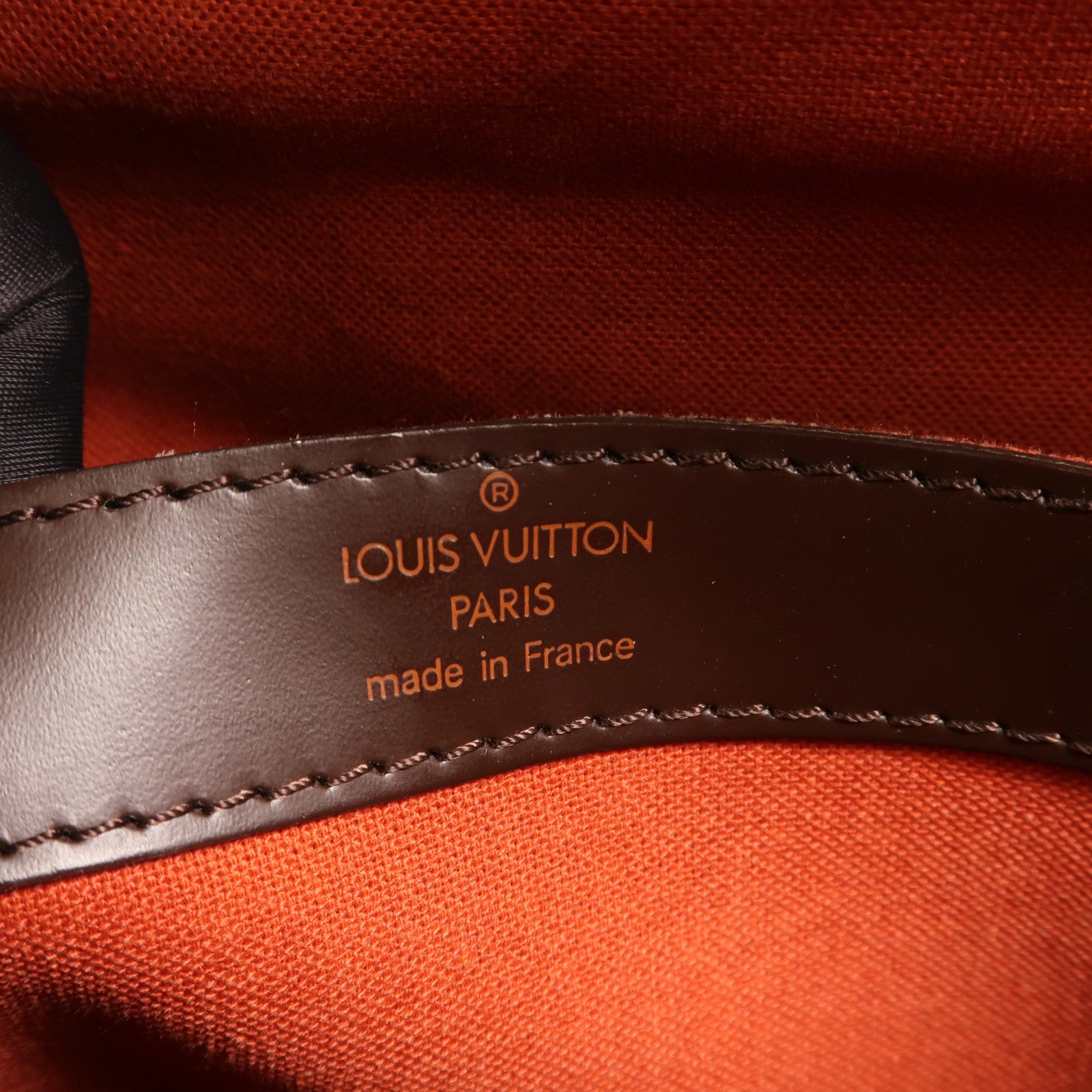 LOUIS VUITTON Damier Naviglio金扣肩背袋