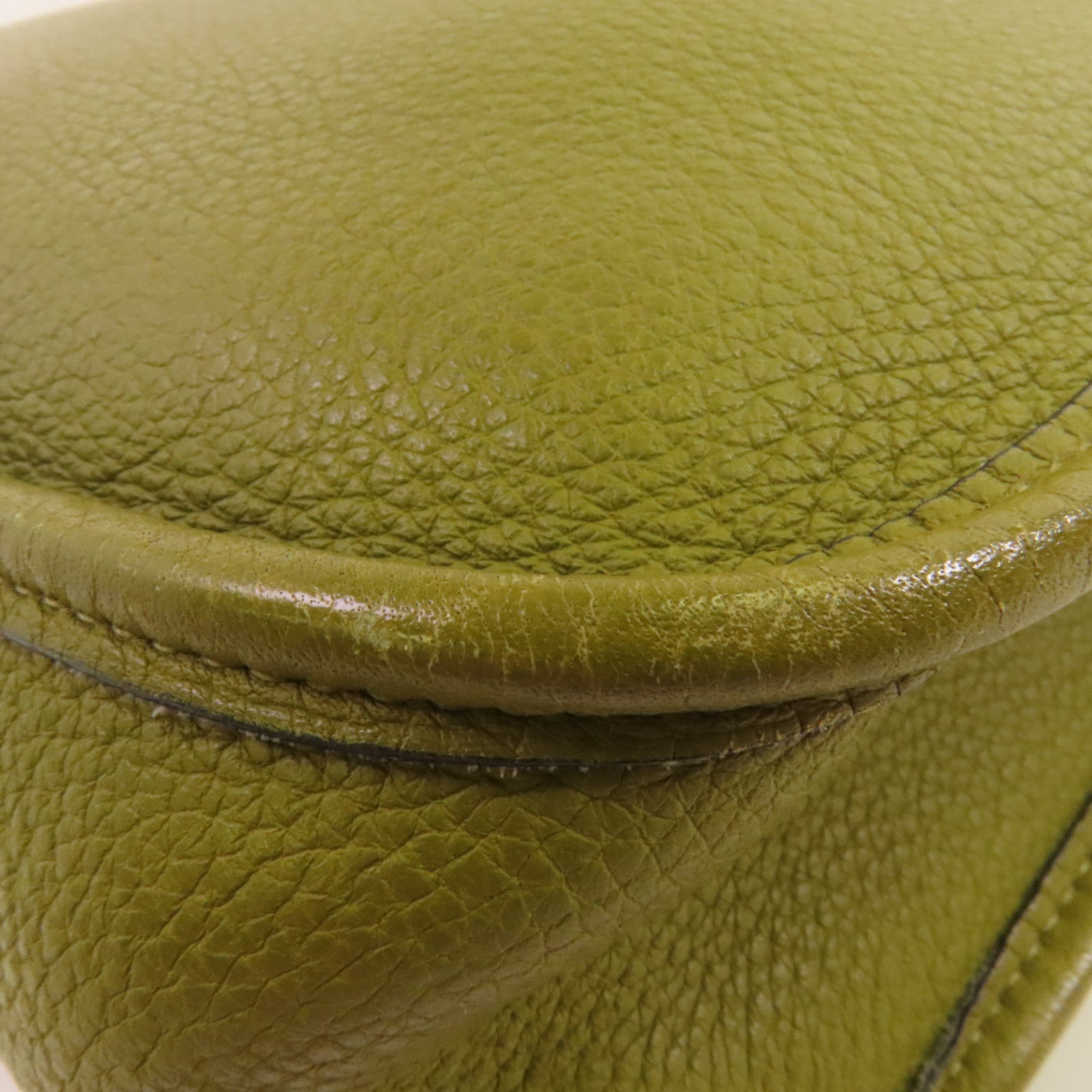 HERMES Clemence皮革Evelyne PM銀扣肩背袋