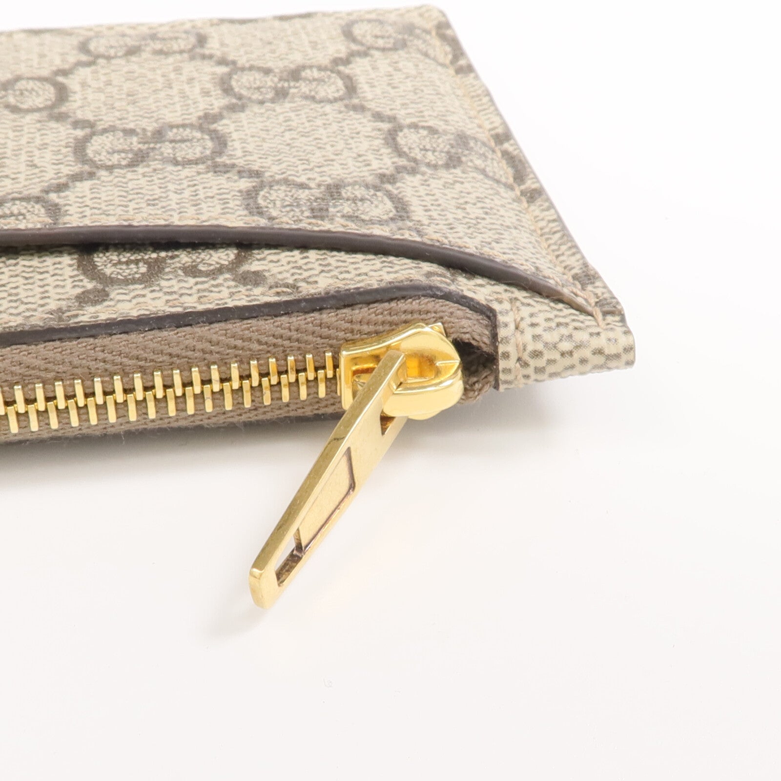 GUCCI 塗層帆布Gucci x Balenciaga Card Case金扣卡片套